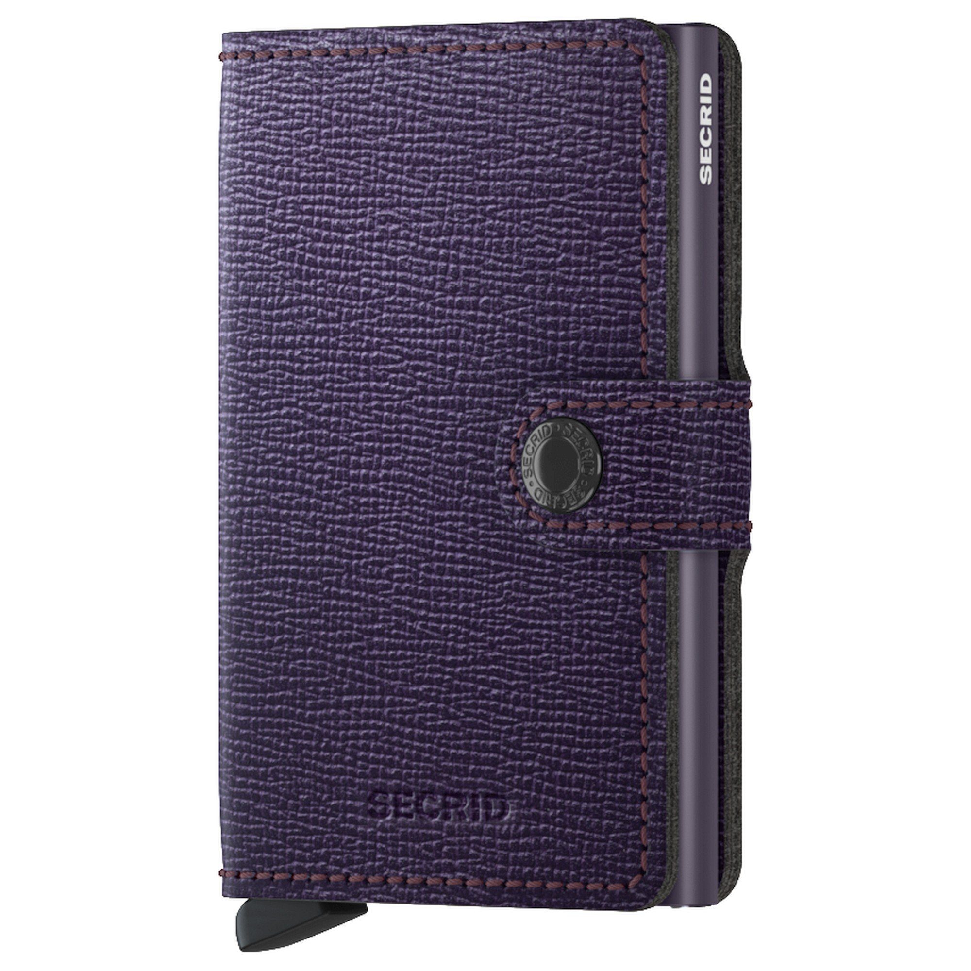 SECRID Geldbörse Crisple Miniwallet - Geldbörse RFID 6.5 cm (1-tlg) purple