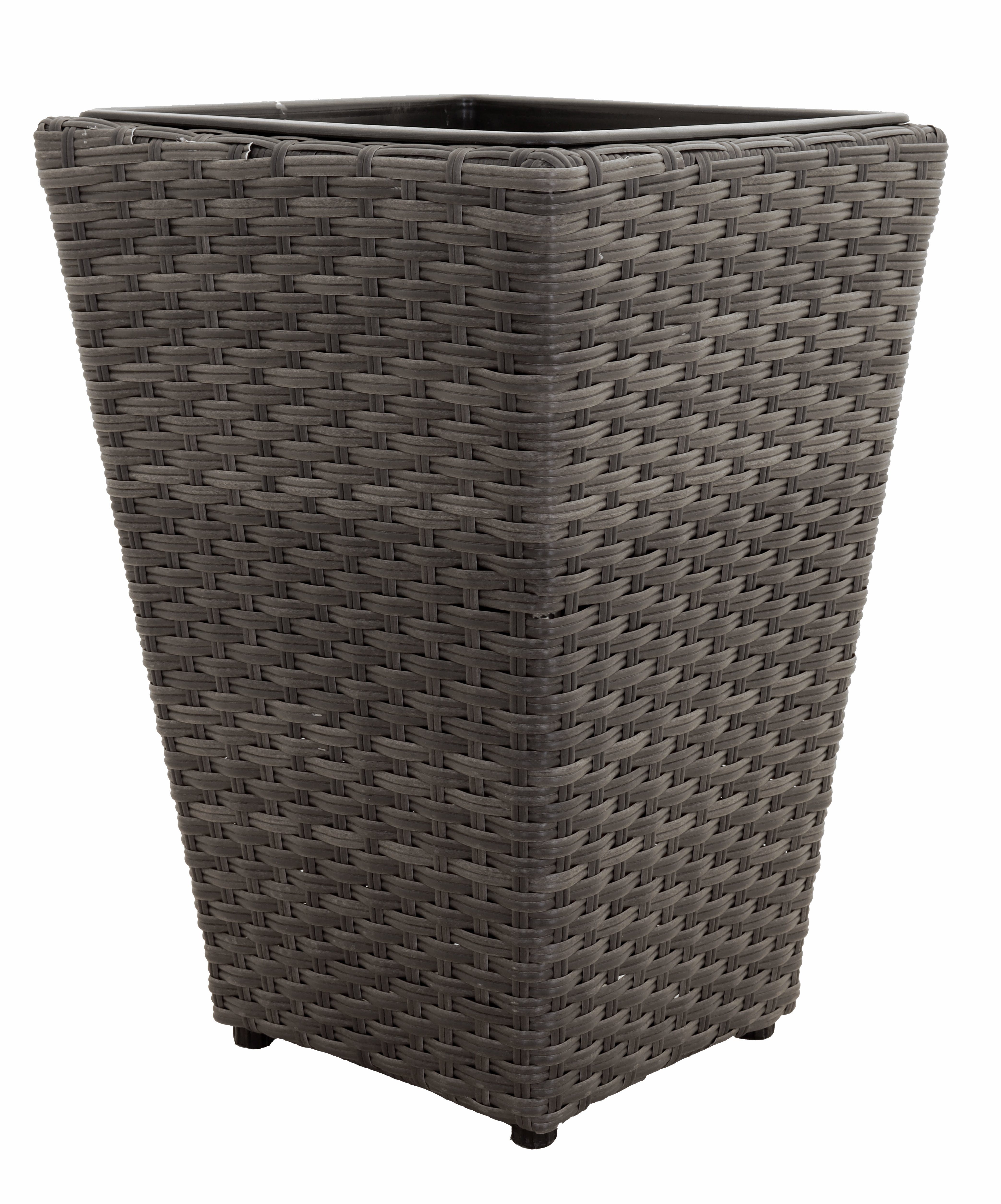 tegawo Pflanzkübel Polyrattan Vase konisch günstig online kaufen