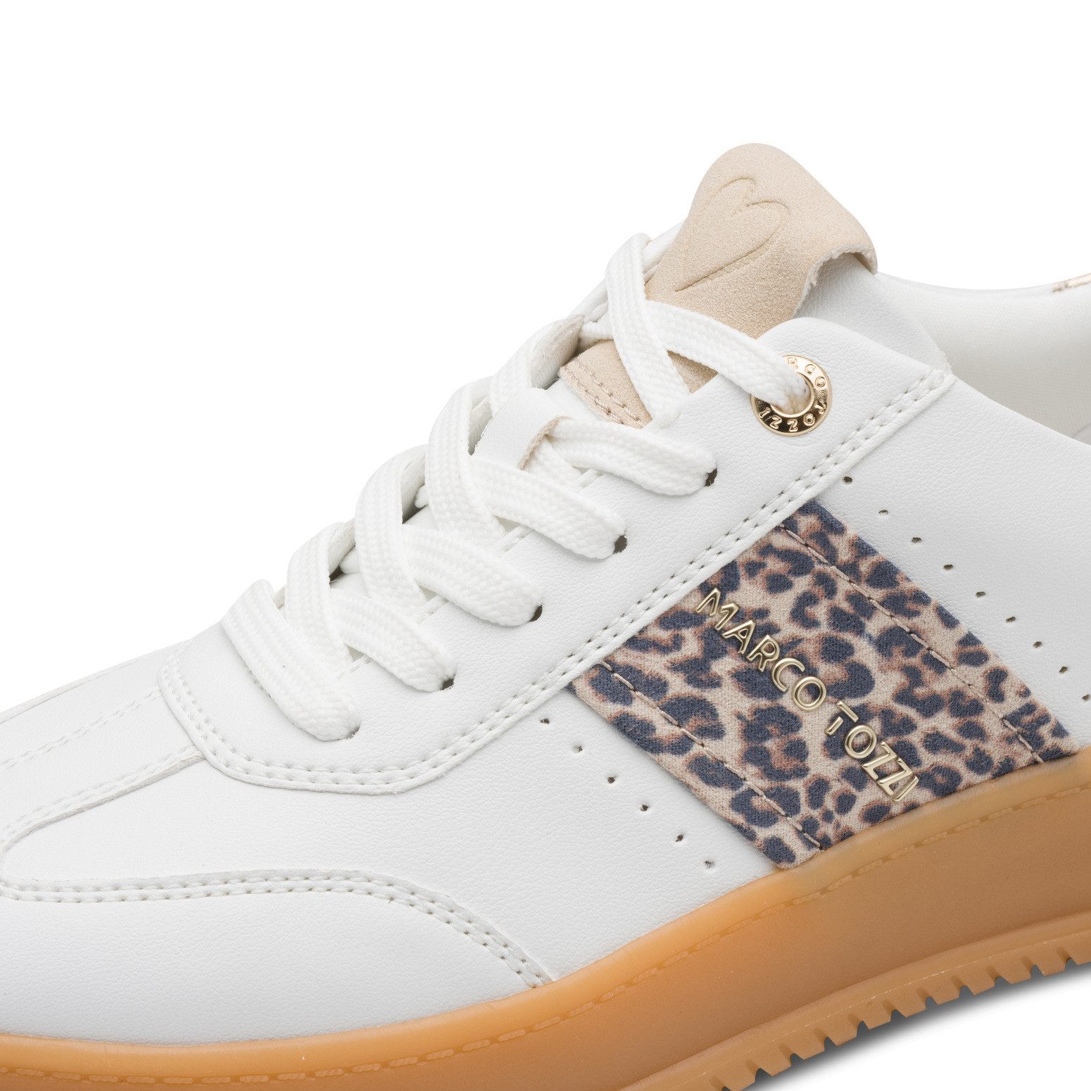 MARCO TOZZI Plateausneaker Freizeitschuh, Halbschuh, Schnürer mit Feel Me-Ausstattung