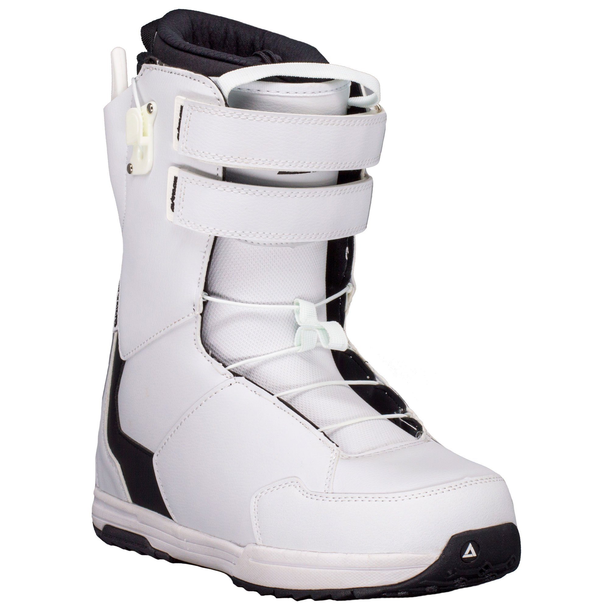 Airtracks Damen Snowboard Boots MASTER White QL Snowboardboots (Premium Schnellschnürsystem, All Mountain, Freeride, Freestyle Mod. 25/26)