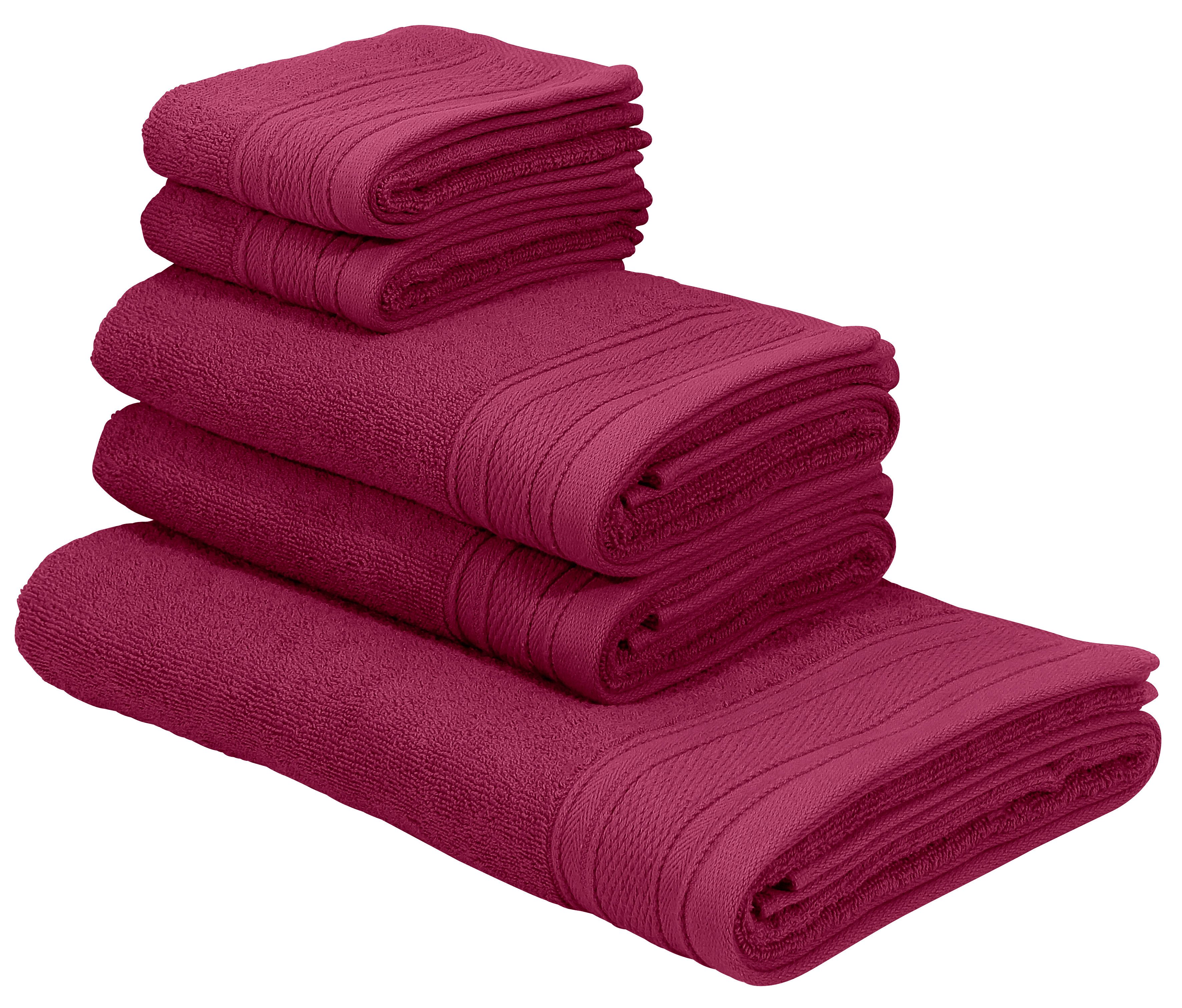 Bruno Banani Handtuch Set Robby, Premium Handtücher, 500 gr/m², 100% Baumwo günstig online kaufen