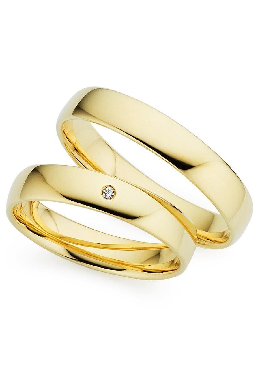 Phönix Trauring Schmuck Geschenk Gold 333 Trauring Ehering LIEBE versch. Varianten, Goldring mit oder ohne Brillant - Made in Germany