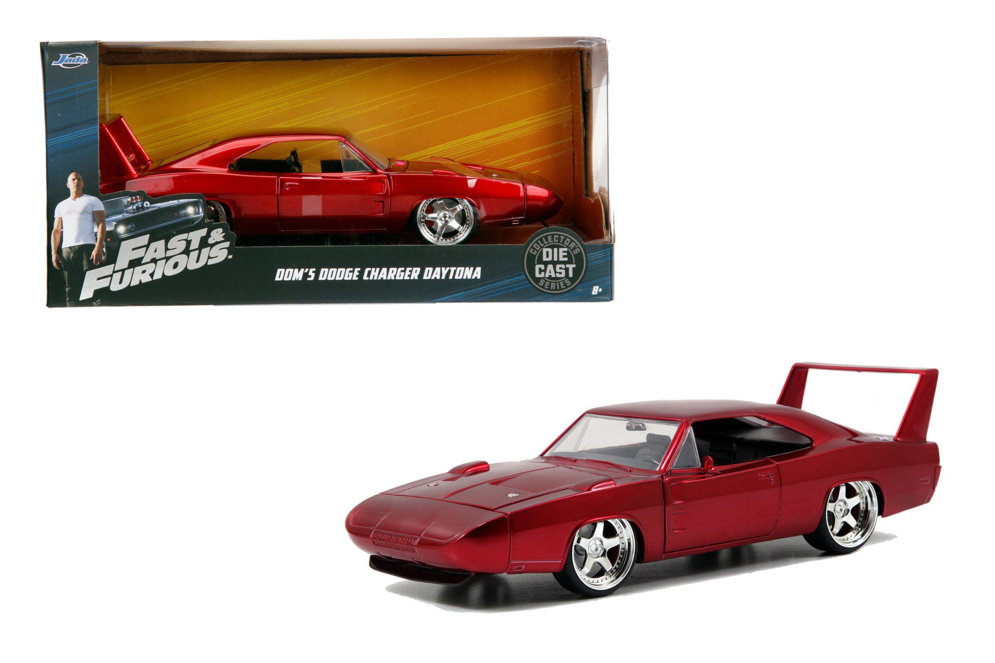 JADA Modellauto Jada Fast & Furious 1969 Dodge Charger 1:24 Modellauto