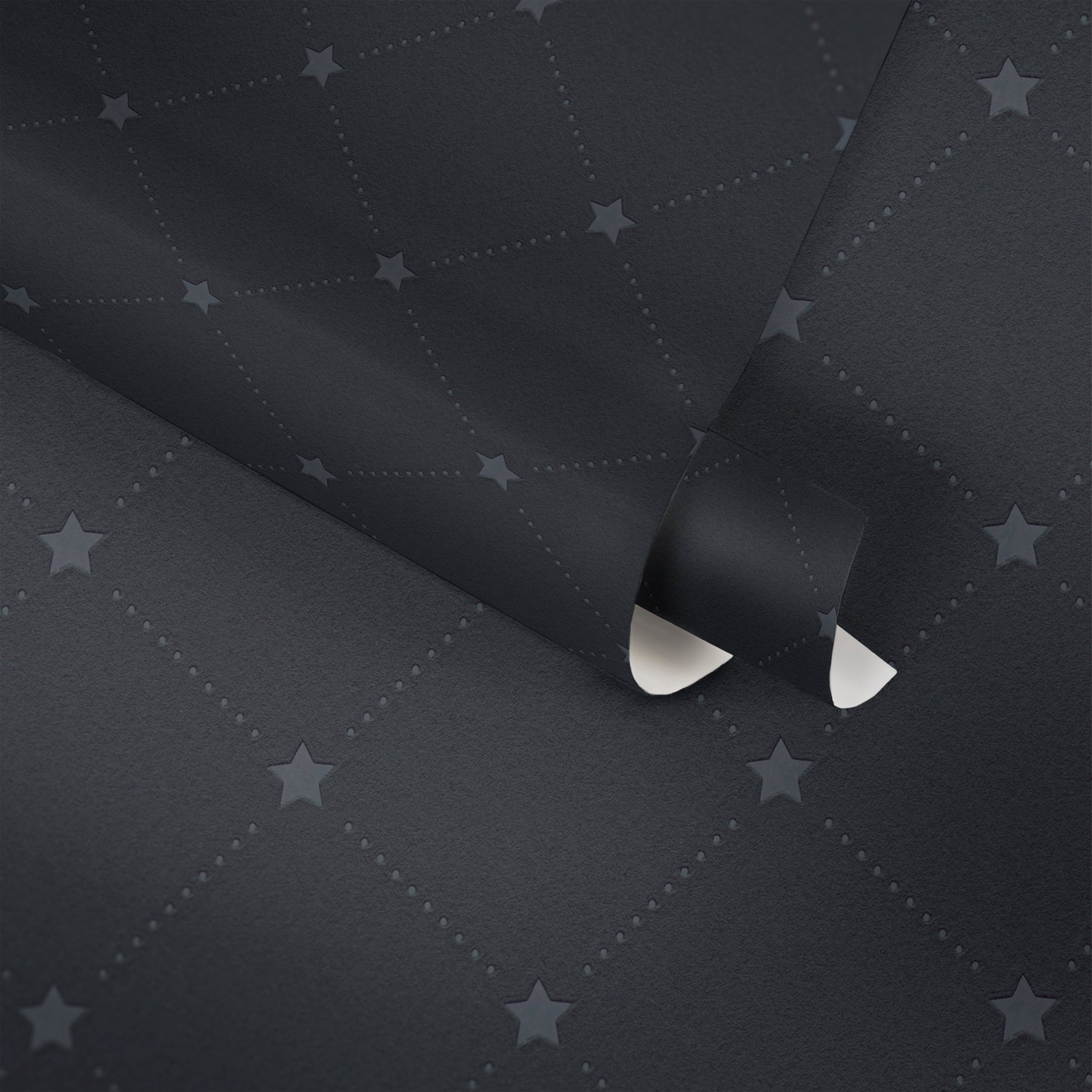 METROPOLIS BY MICHALSKY LIVING Vliestapete Change is good, Stylish Stars, leicht strukturiert, Motiv, Strukturmuster, gemustert, Designertapete Tapete Sterne Tapeten Wohnzimmer Schlafzimmer Küche