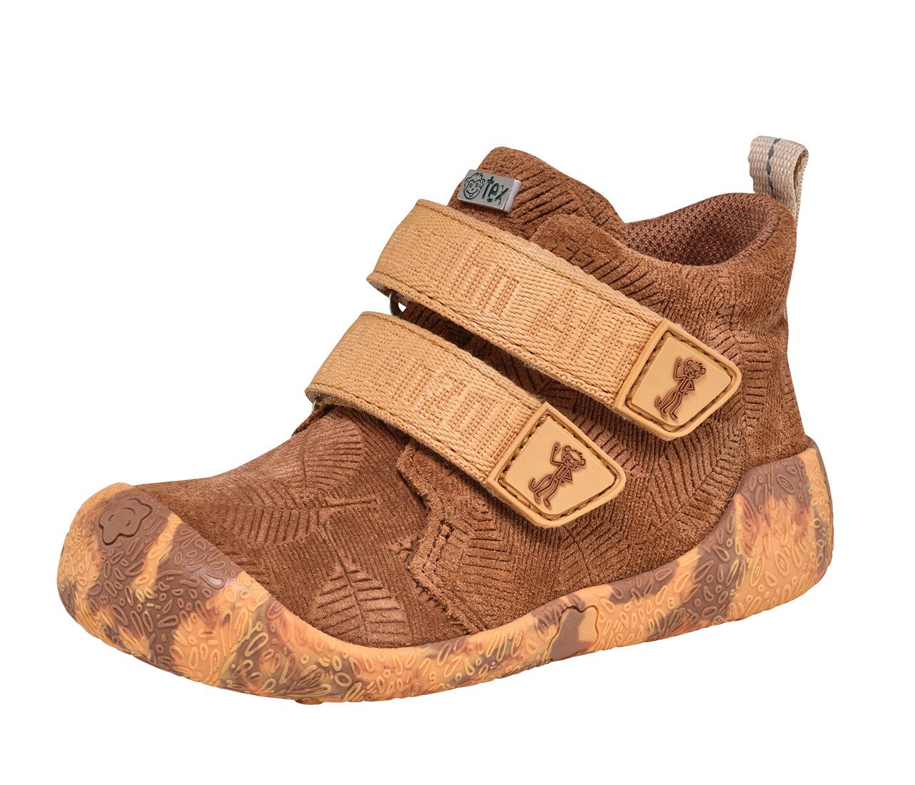 Affenzahn Affenzahn Barfußschuhe Talky Übergangsschuh wasserdicht Leder Lauflernschuh