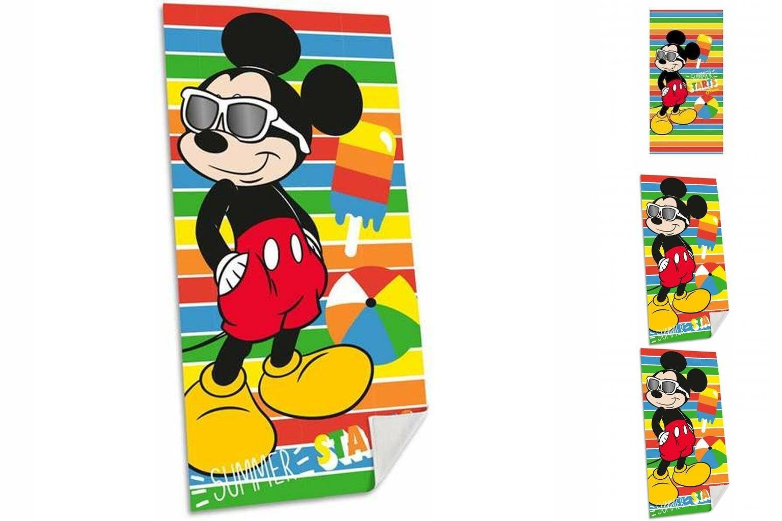 Disney Mickey Mouse Handtuch Strandbadetuch Mickey Mouse 70 x 140 cm