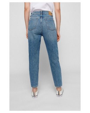 BOSS 5-Pocket-Jeans Damen Jeans MODERN MOM 2.0 Regular Fit verkürzt (1-tlg)