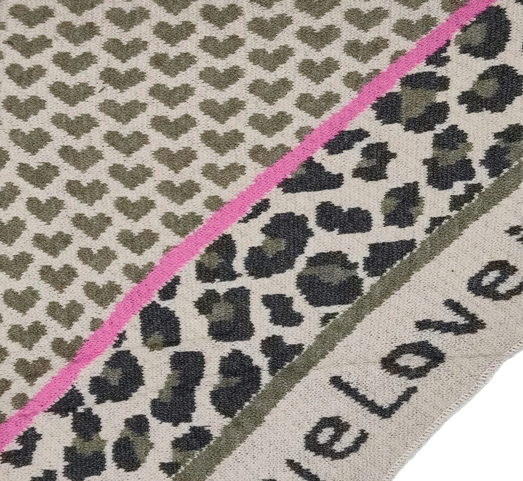 Cassandra Accessoires Dreieckstuch "Love", kuschelweich, mit Wolle günstig online kaufen