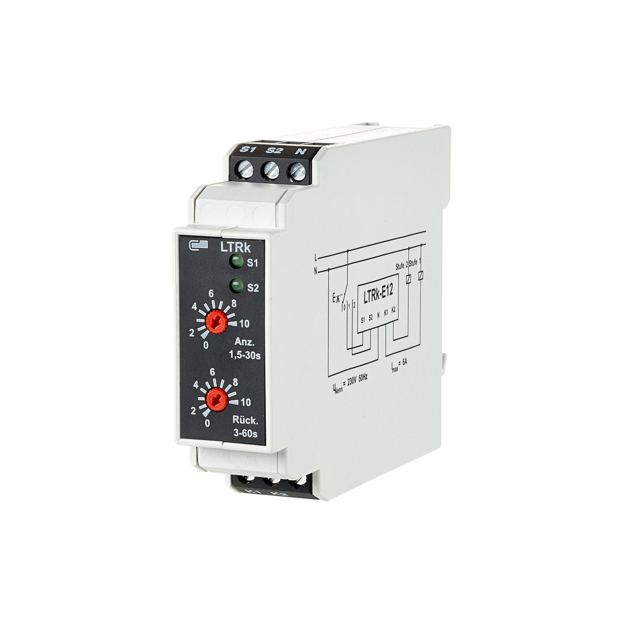 Metz Connect BTR NETCOM Lüftertimerrelais LTRk-E12 230AC II Smart-Home-Steuerelement