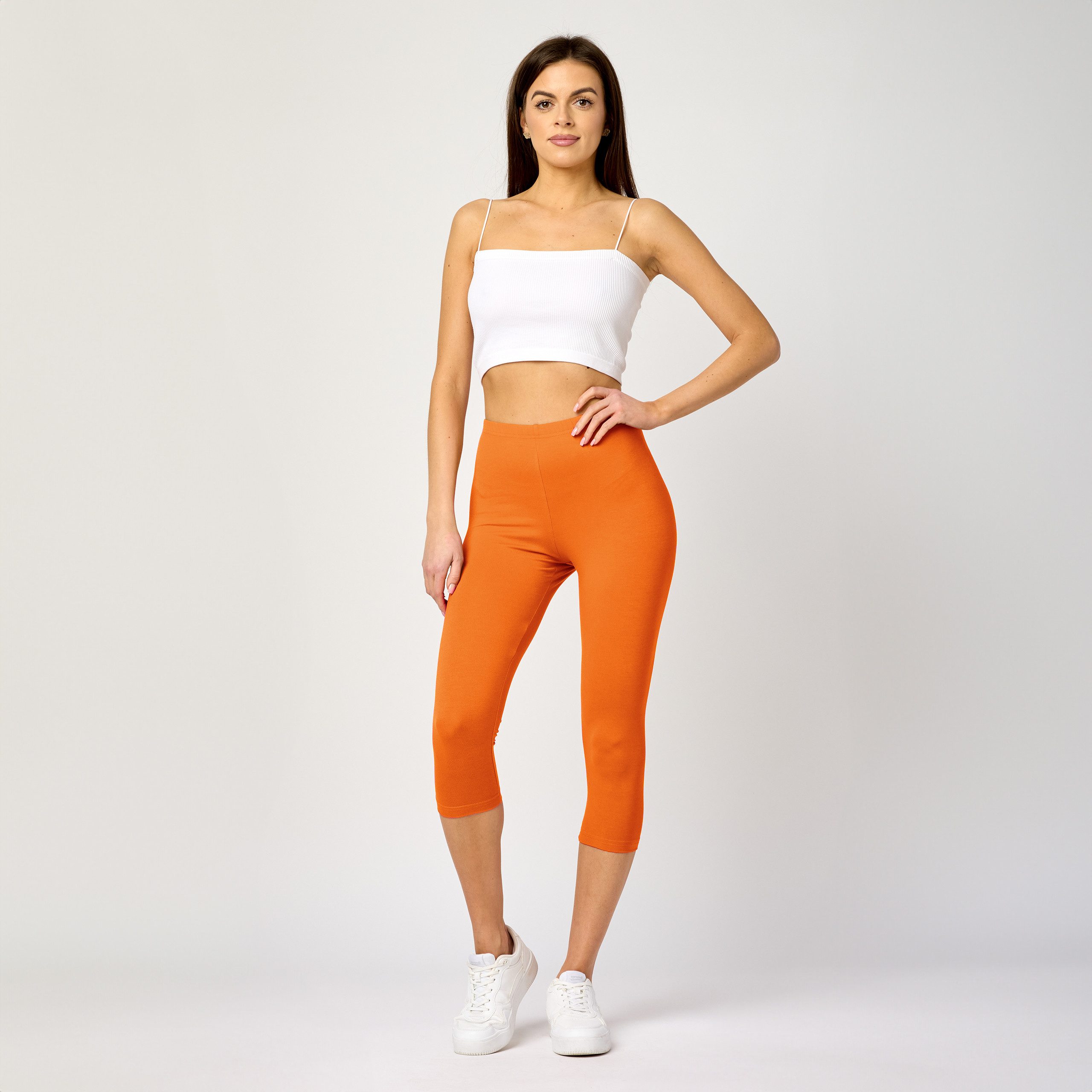 Merry Style Leggings Damen Caprihose 3/4 Hose MS10-144 (1-tlg) aus Viskose günstig online kaufen