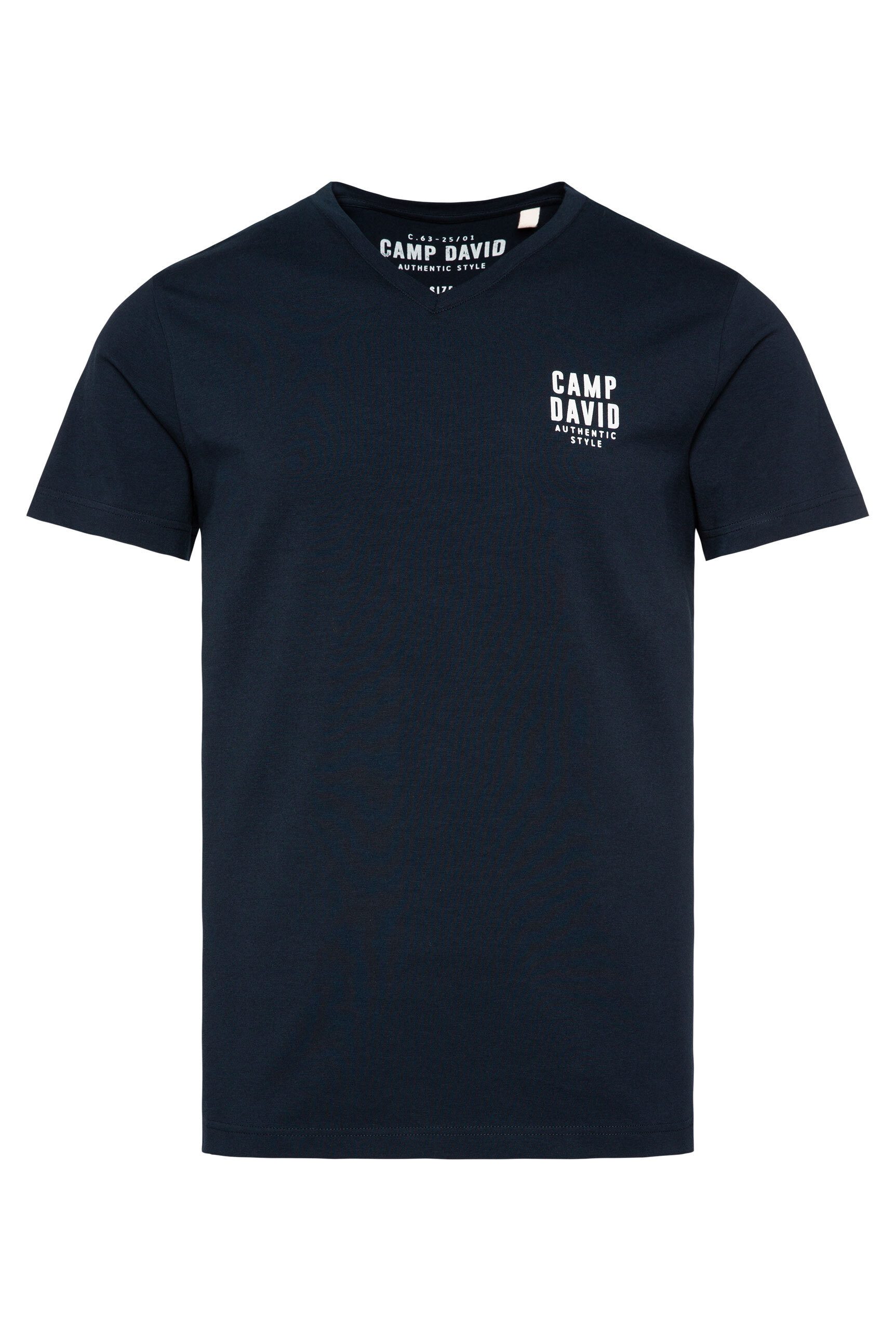 CAMP DAVID V-Shirt, mit Elasthan-Anteil günstig online kaufen