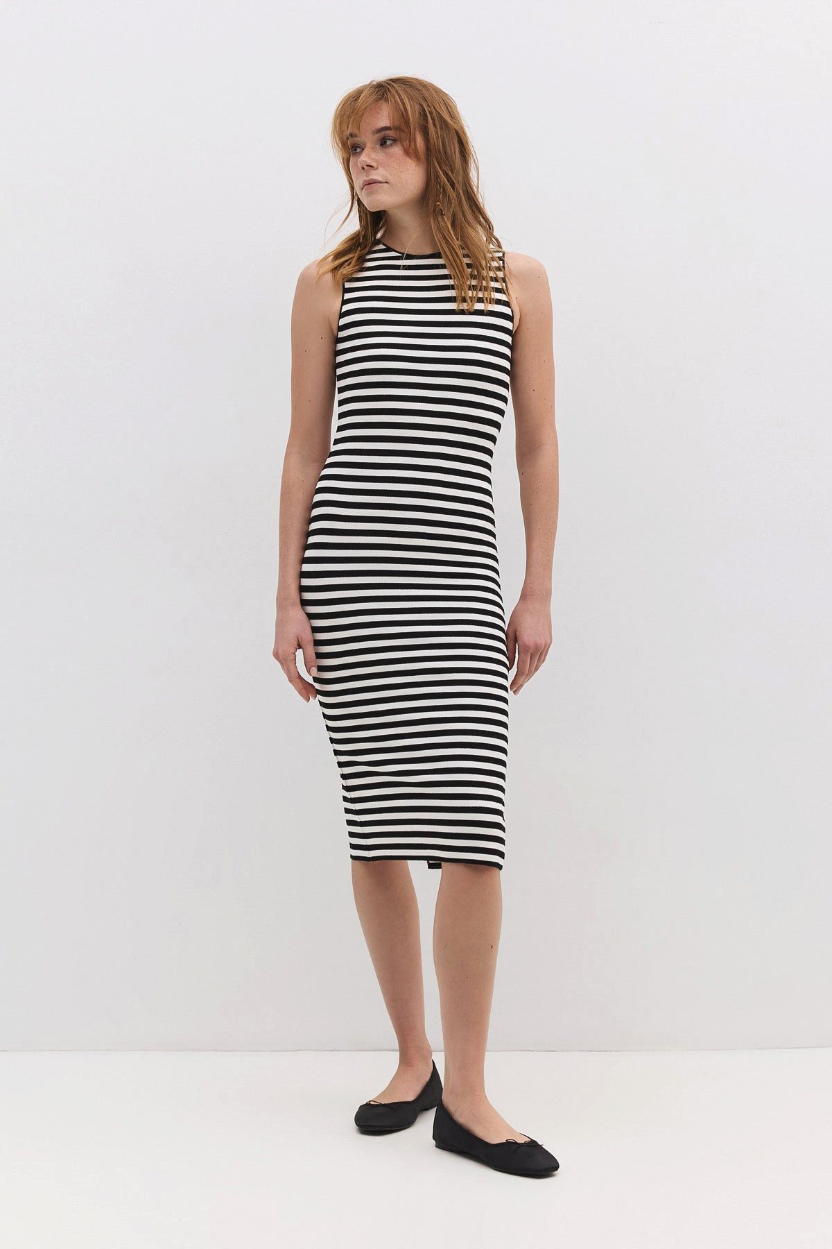 Midikleid Midikleid mit Schlitz