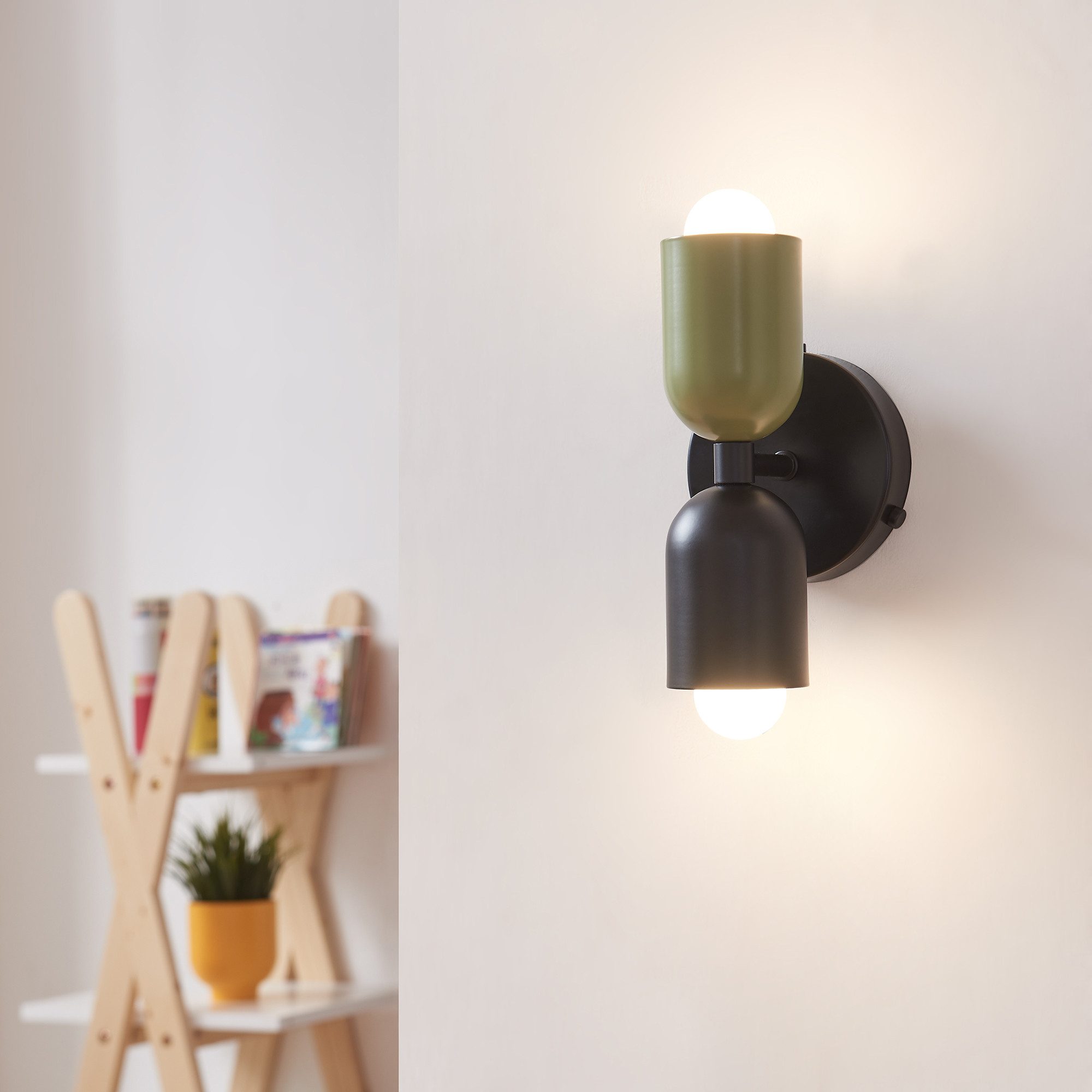 lux.pro Wandleuchte, ohne Leuchtmittel, »Trorlos« 2-flammig Metall 22 x 12 günstig online kaufen