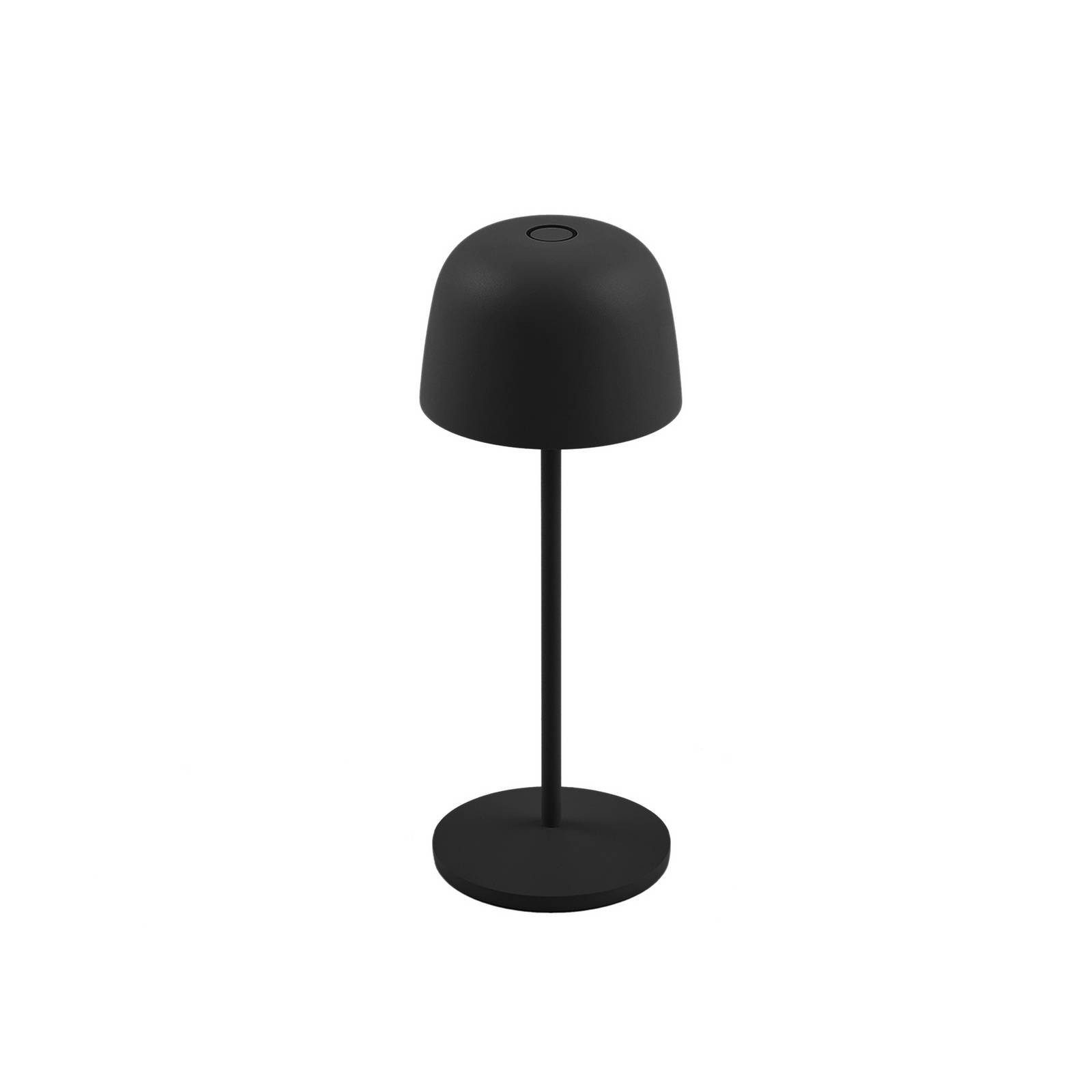 Lindby Außen-Tischleuchte Arietty, LED, Metall, Schwarz warmweiß IP65, 1 x 2,2 W LED, warmweiß
