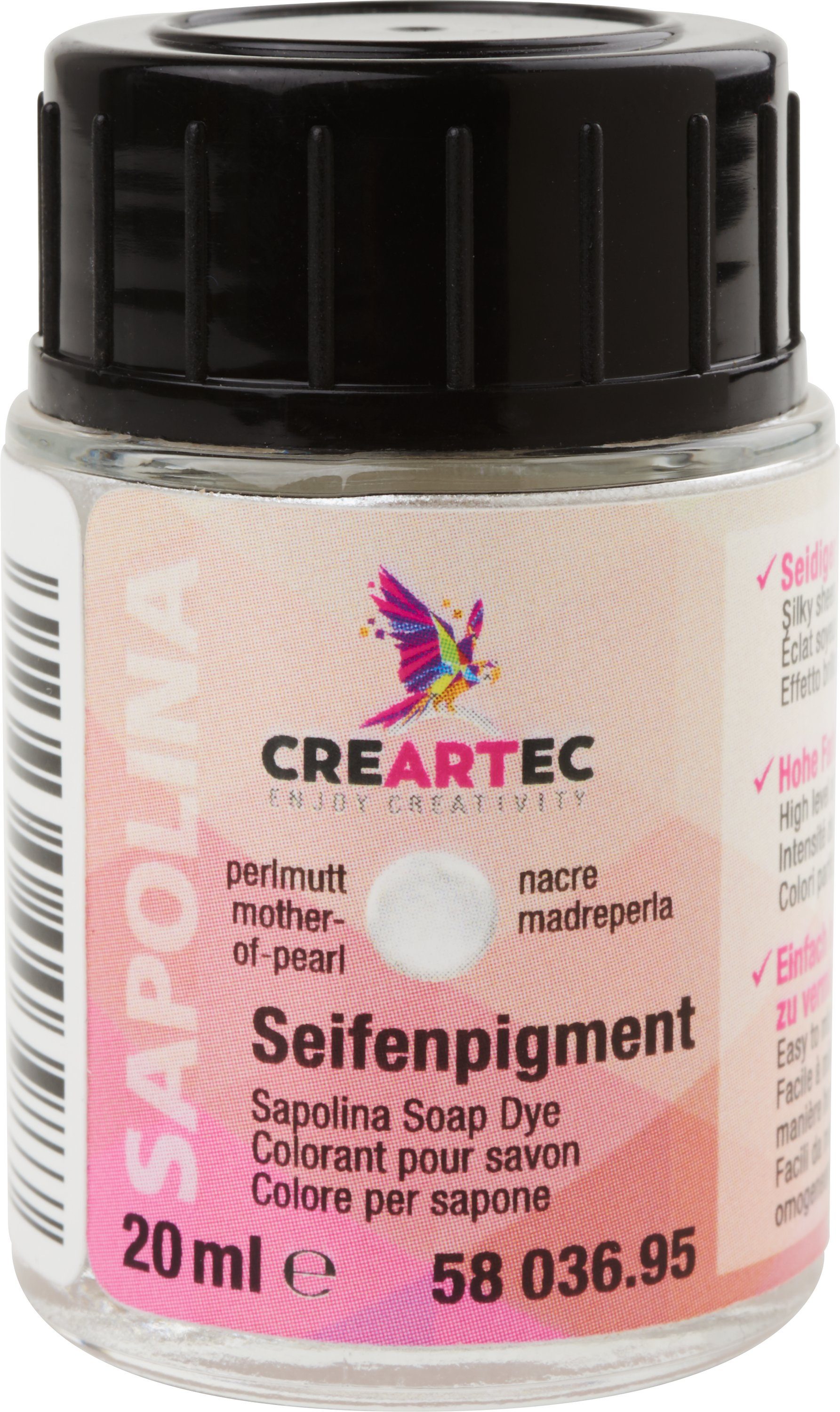 CREARTEC Badefarben, 20 ml Perlmutt | Badezusätze