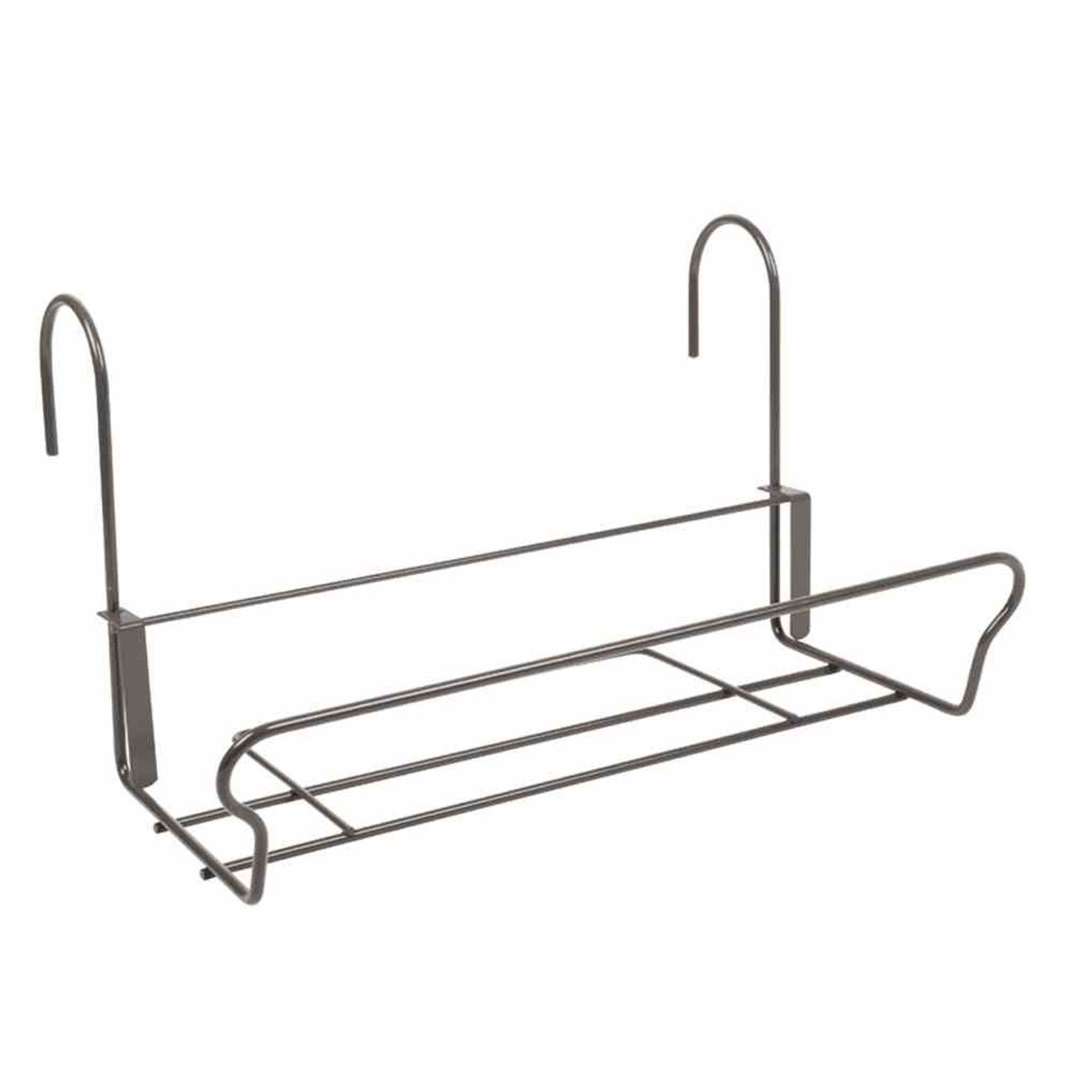 Jardifer Blumenkastenhalter Universal Balkonkasten-Halter grau mit günstig online kaufen