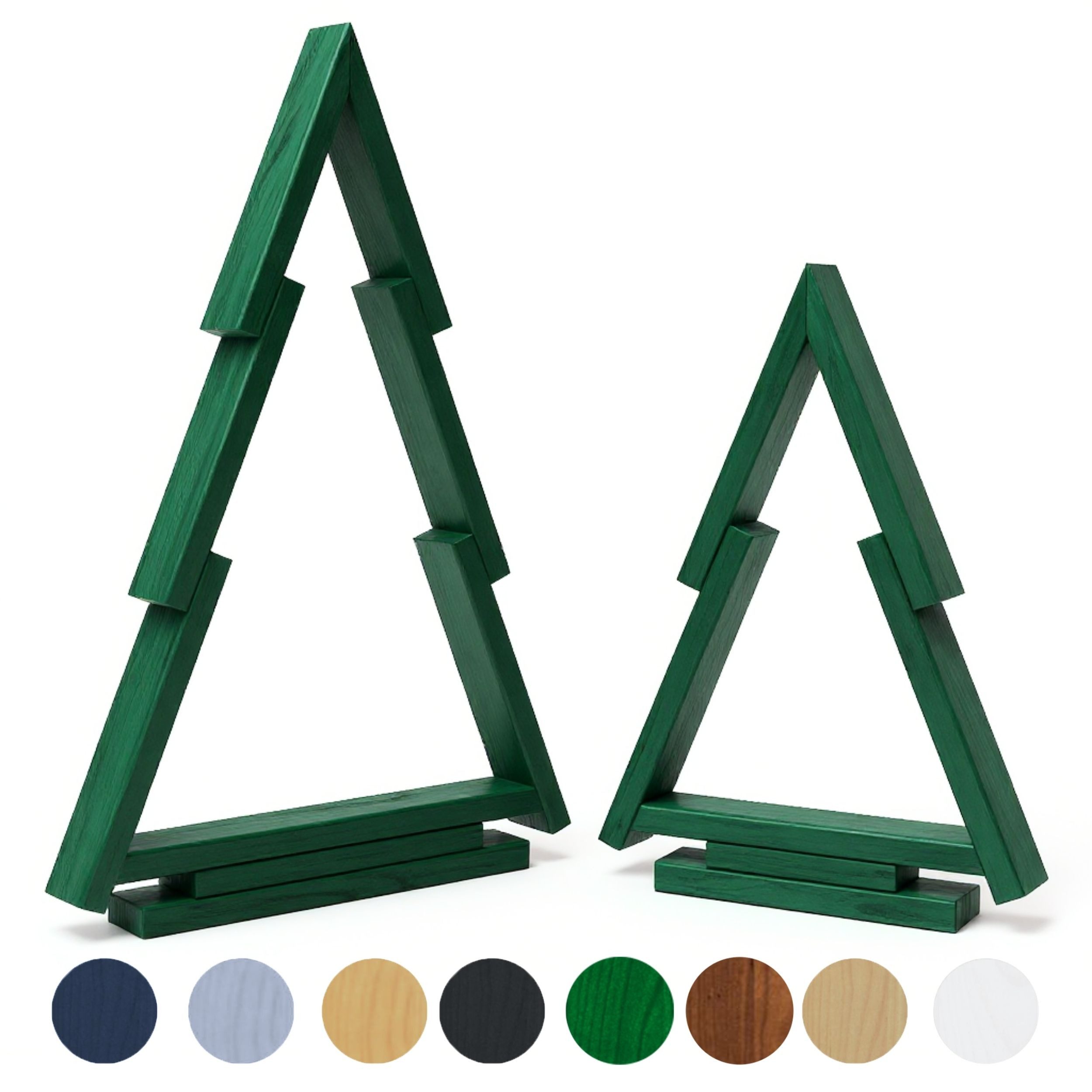 be4nature Weihnachtsfigur, Holz-Weihnachtsbaum Set 2 Stück, günstig online kaufen