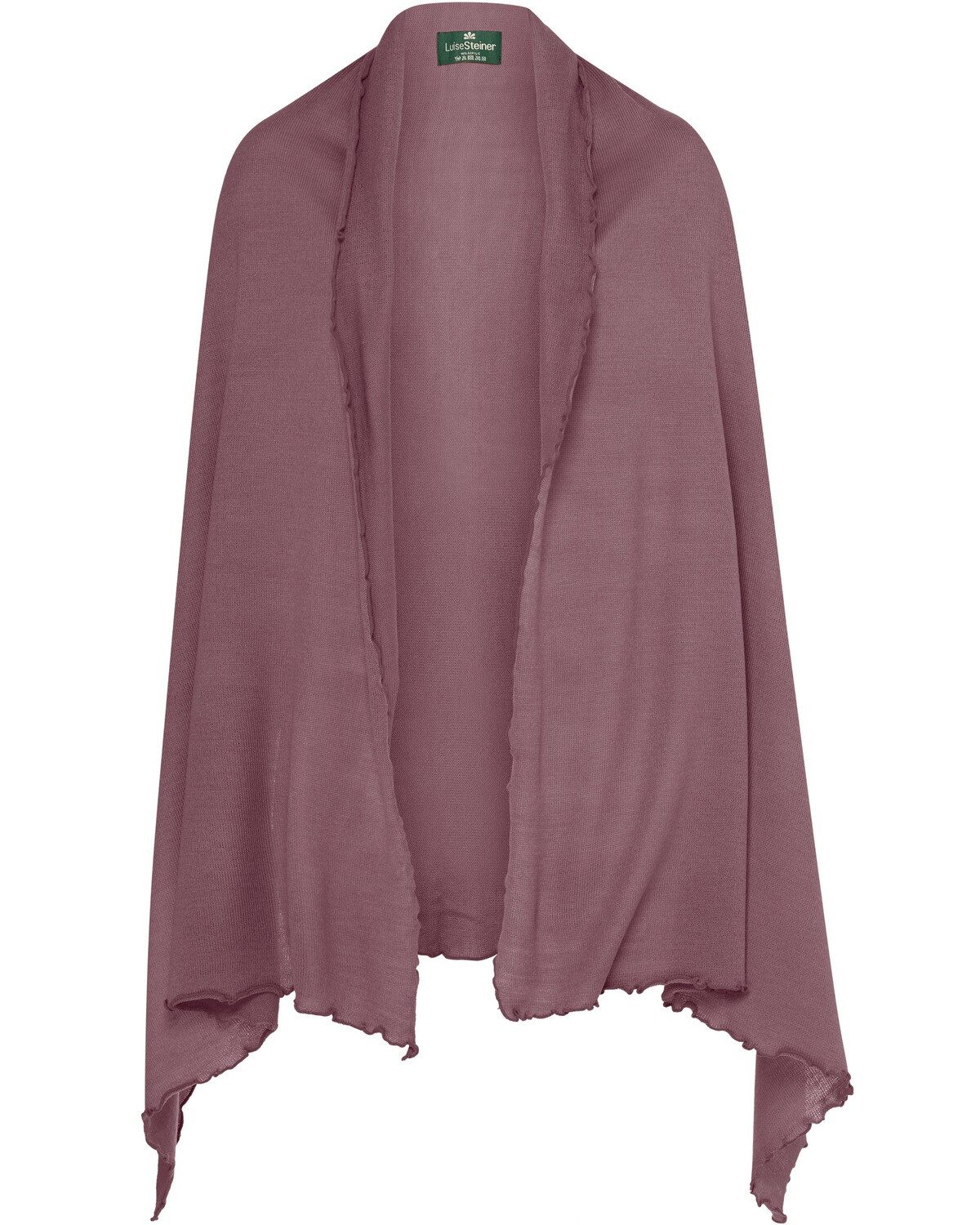 Luise Steiner Poncho Poncho mit Rüschenkante günstig online kaufen