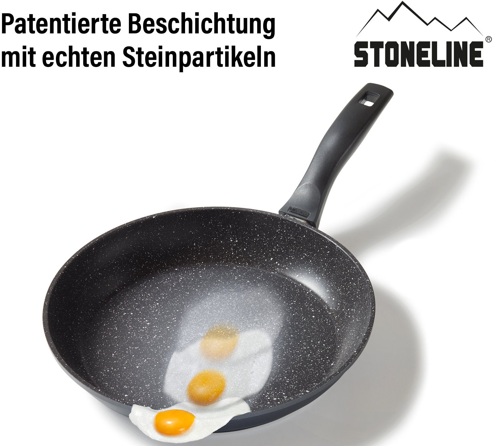 STONELINE Aluminium 5-tlg), Topf-Set, (Set, Induktion