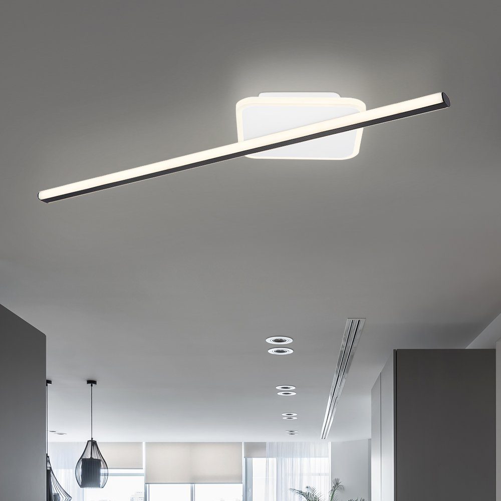 etc-shop LED Wandleuchte, Leuchtmittel Designleuchte 18W Warmweiß, LED inklusive, nicht Wandstrahler Leseleuchte weiß Wandlampe