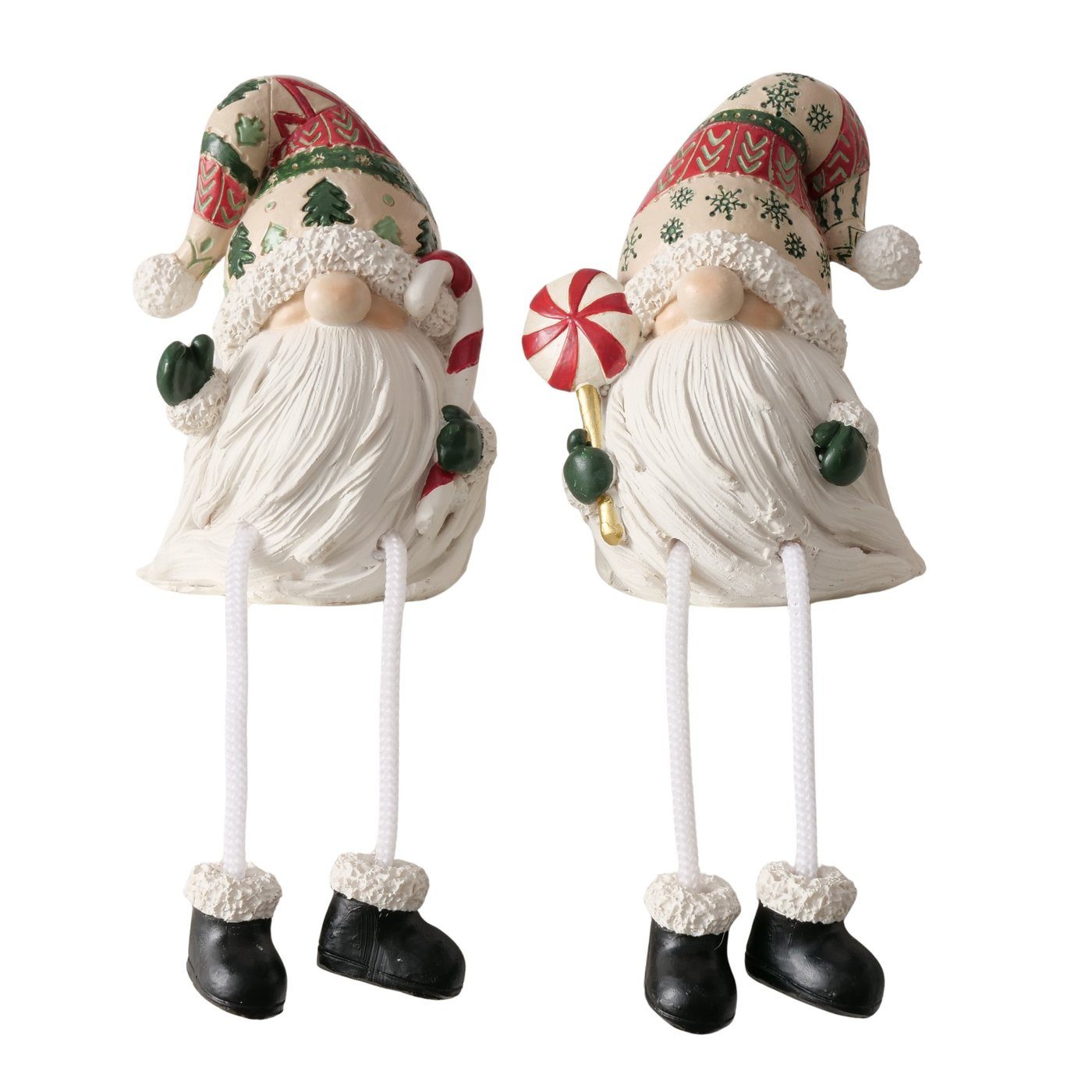 MF Weihnachtsfigur Kantenhocker Wichtel Alberto 2er Set Handarbeit Weihnach günstig online kaufen
