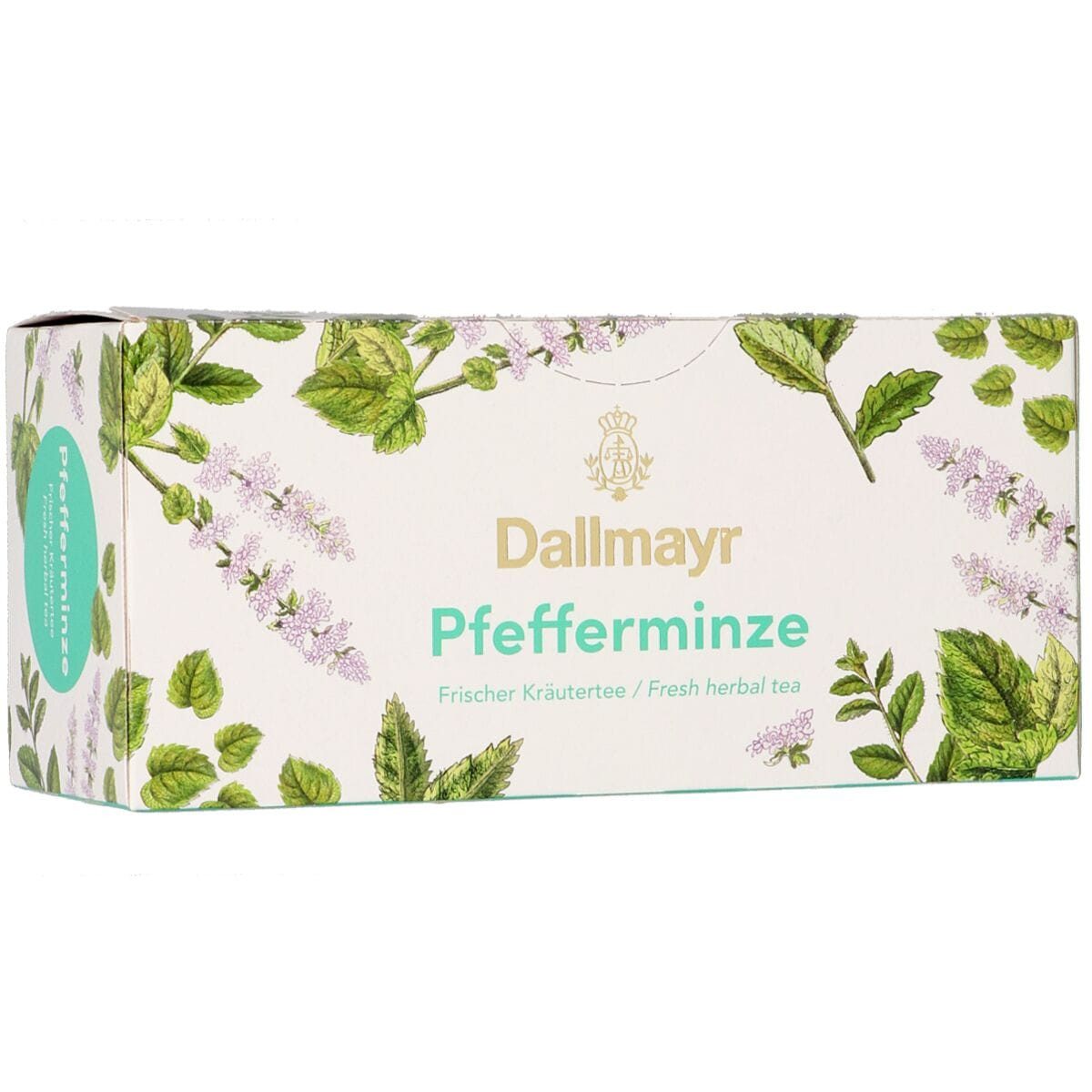 DALLMAYR Tee Pfefferminze, 25 Aufgussbeutel, Kräutertee-Mischung