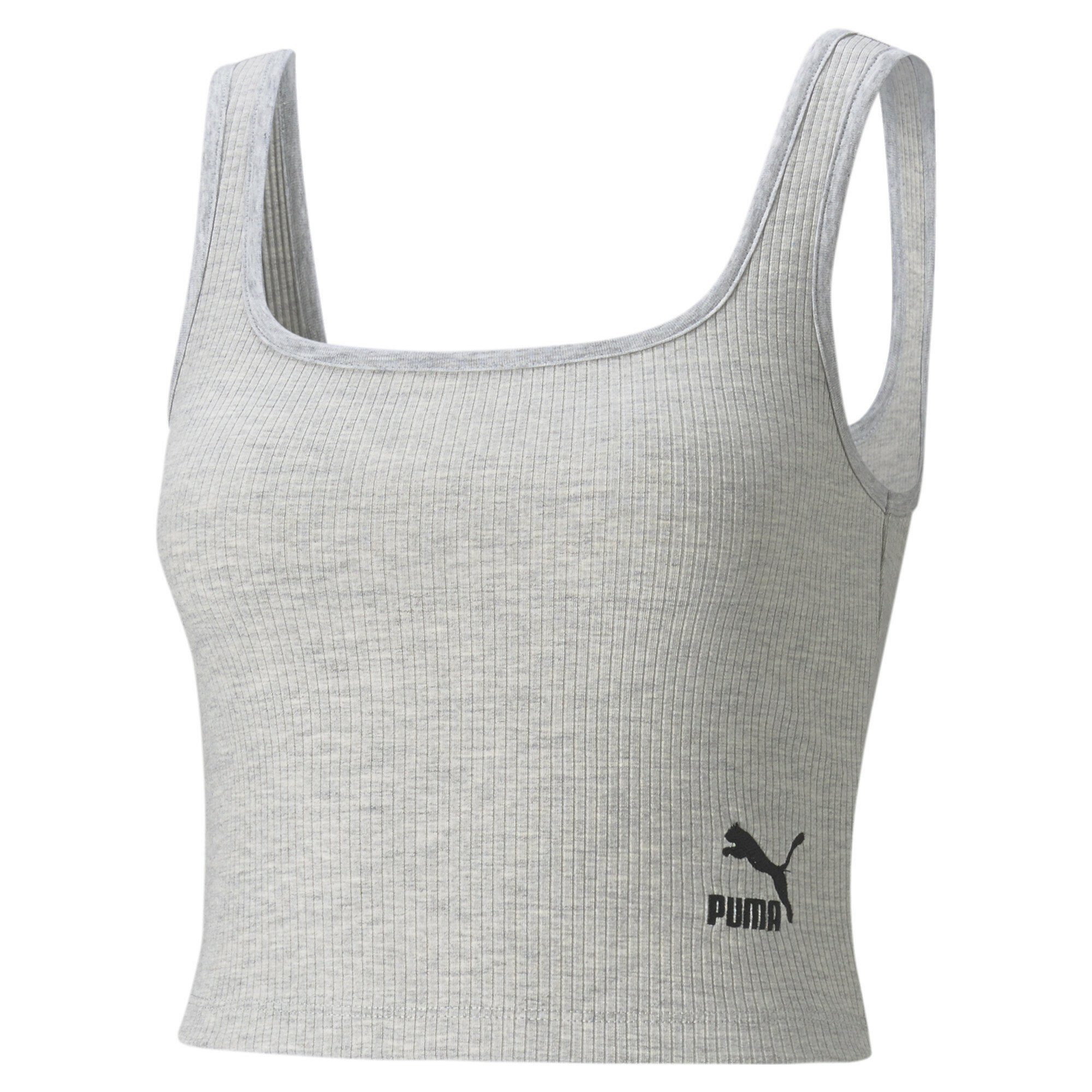 puma triangle padded bralette