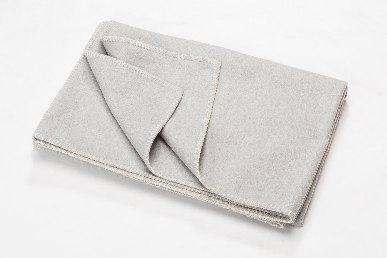 Wohndecke Sylt 'Uni' 140 x 200 cm, DAVID FUSSENEGGER günstig online kaufen