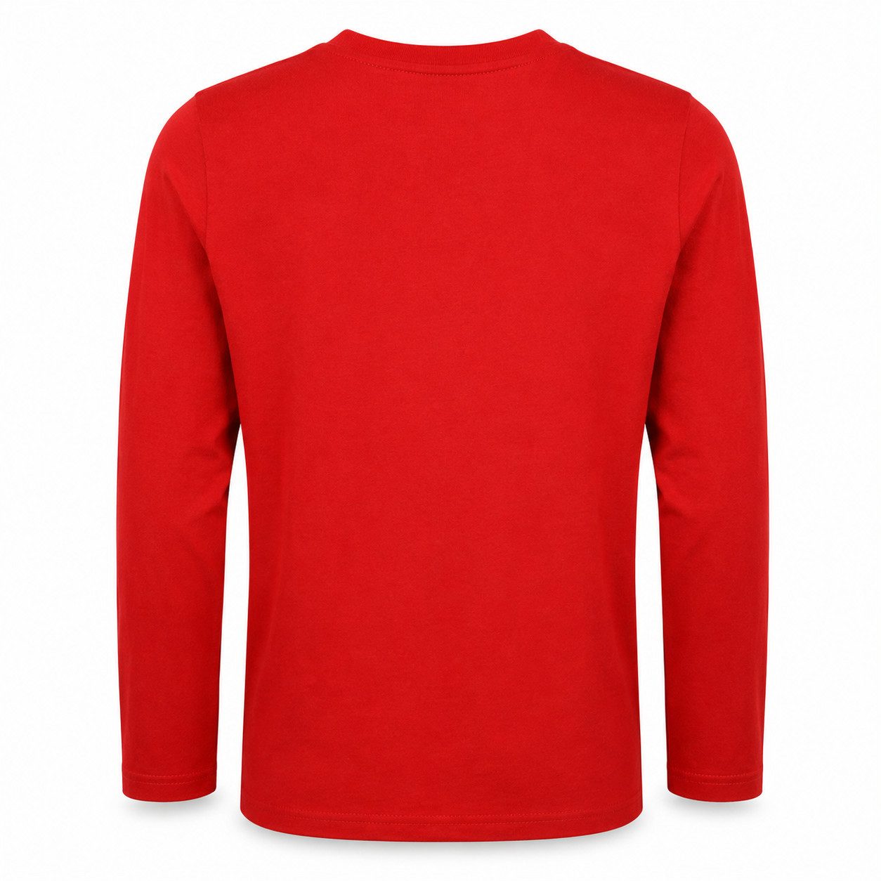 Minecraft Langarmshirt Minecraft Steve Red Gamer Kinder langarm Shirt Gr. 116 bis 152, Baumwolle, in Rot