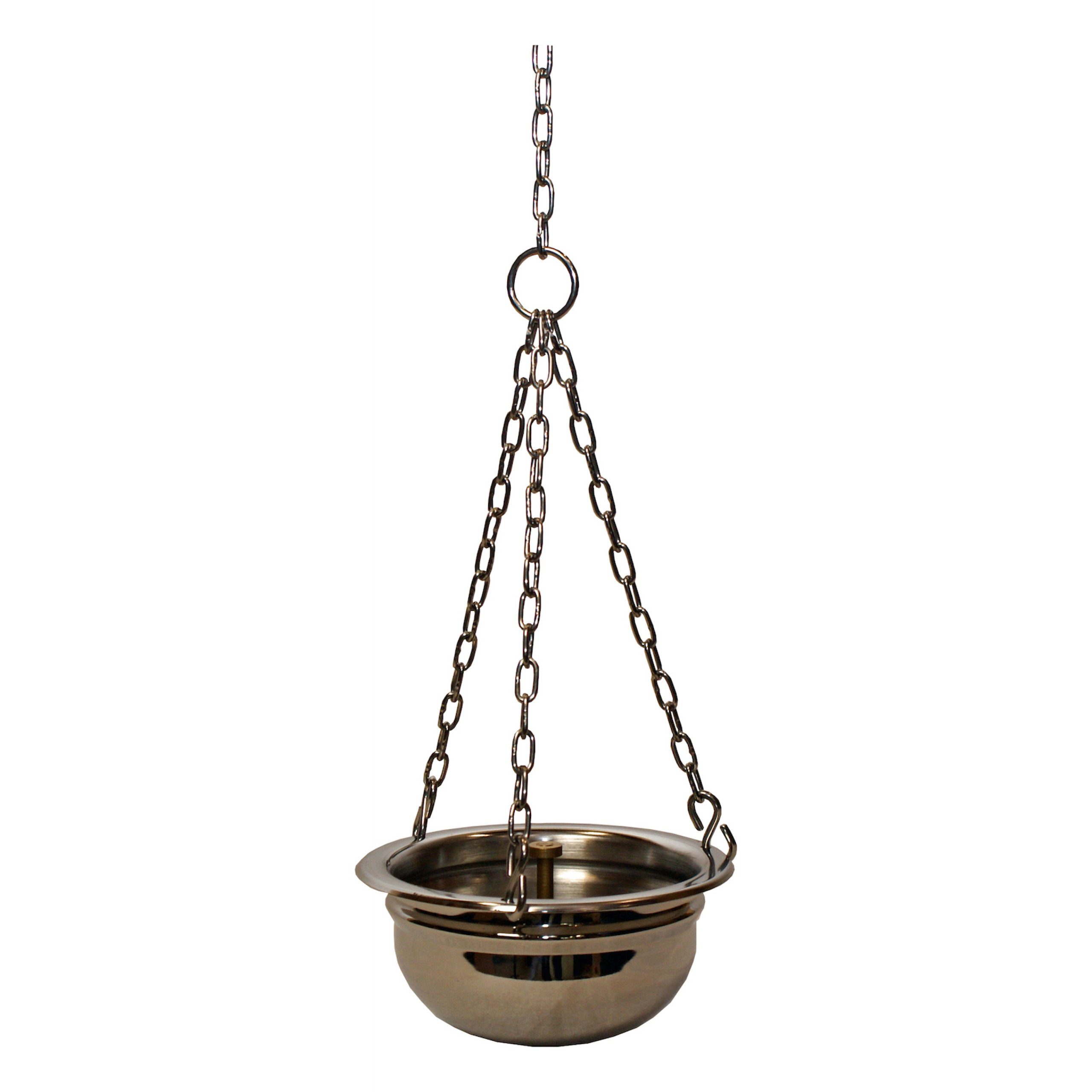 Nikkarien Saunia Aufgusstopf Nikkarien Sauna Aromaschale inkl. Metallkette aus Edelstahl 300 ml – Bild 3 von 3
