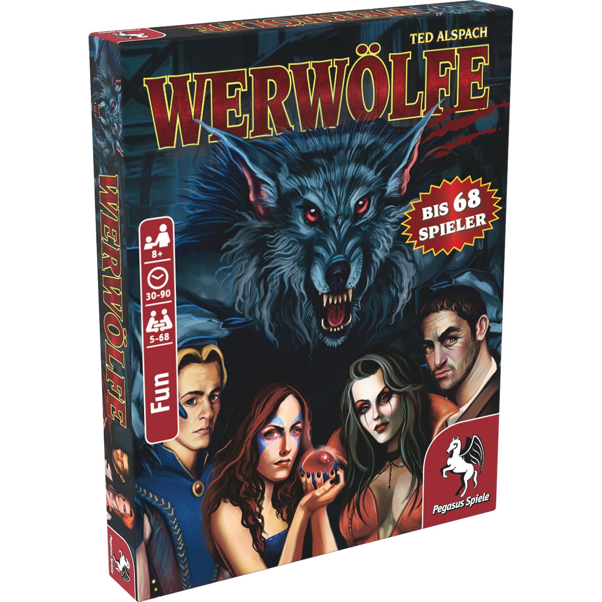 Pegasus Spiel Pegasus Werwölfe, Kartenspiel, Familienspiel, Strategiespiel