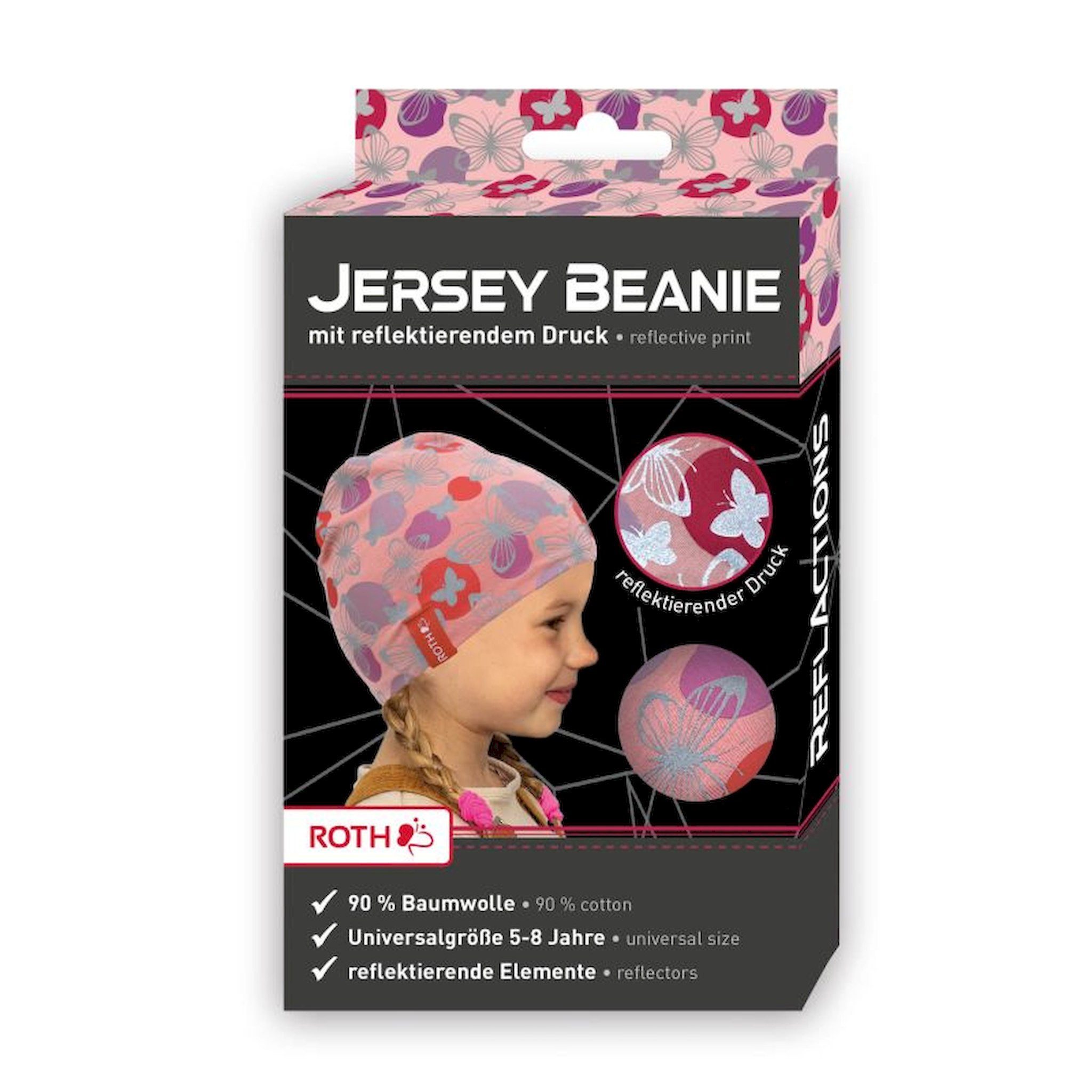 Roth Beanie Roth ReflActions Jersey-Beanie und Jersey-Loop