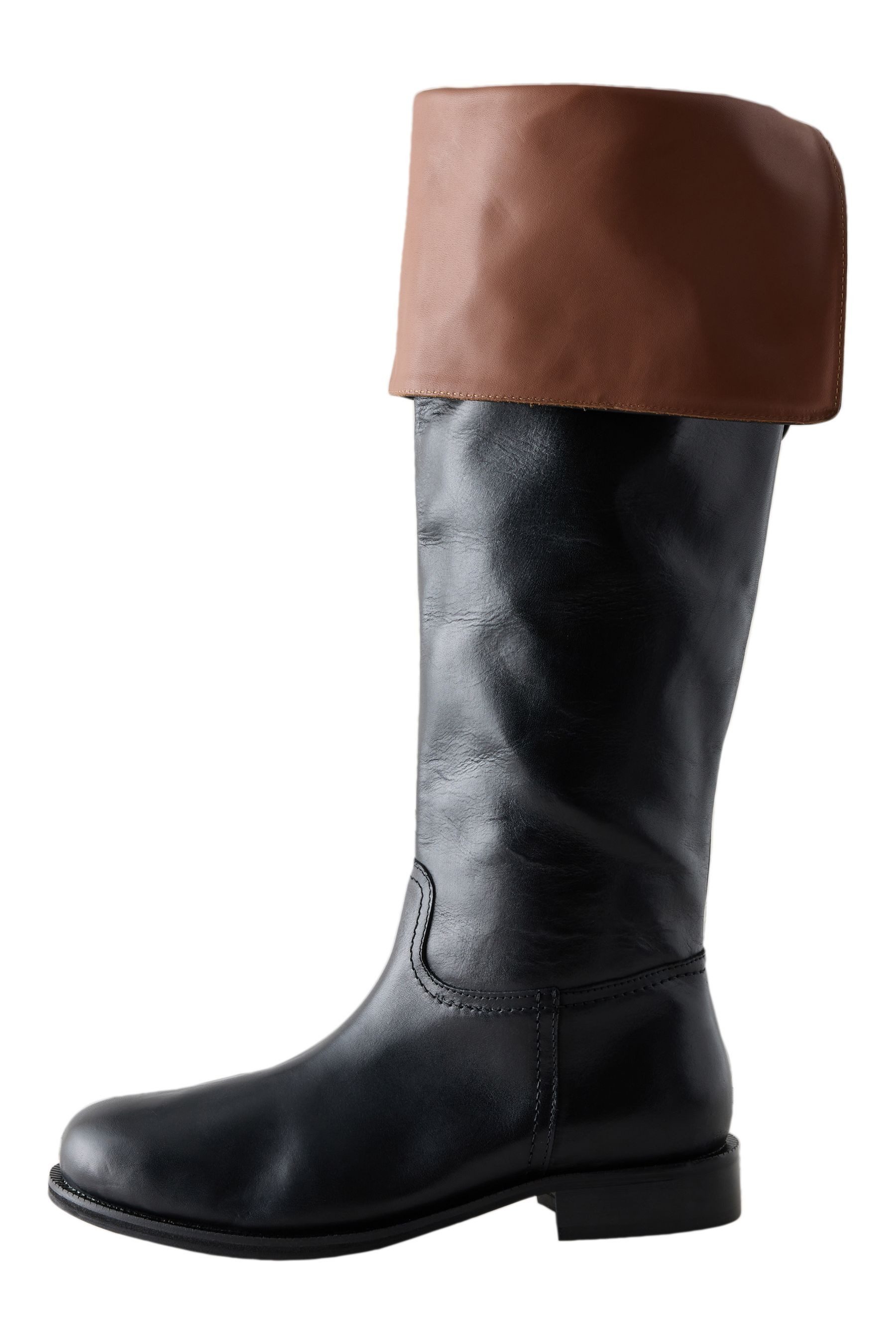 Next Forever Comfort® Lederstiefel mit Umschlag Stiefel