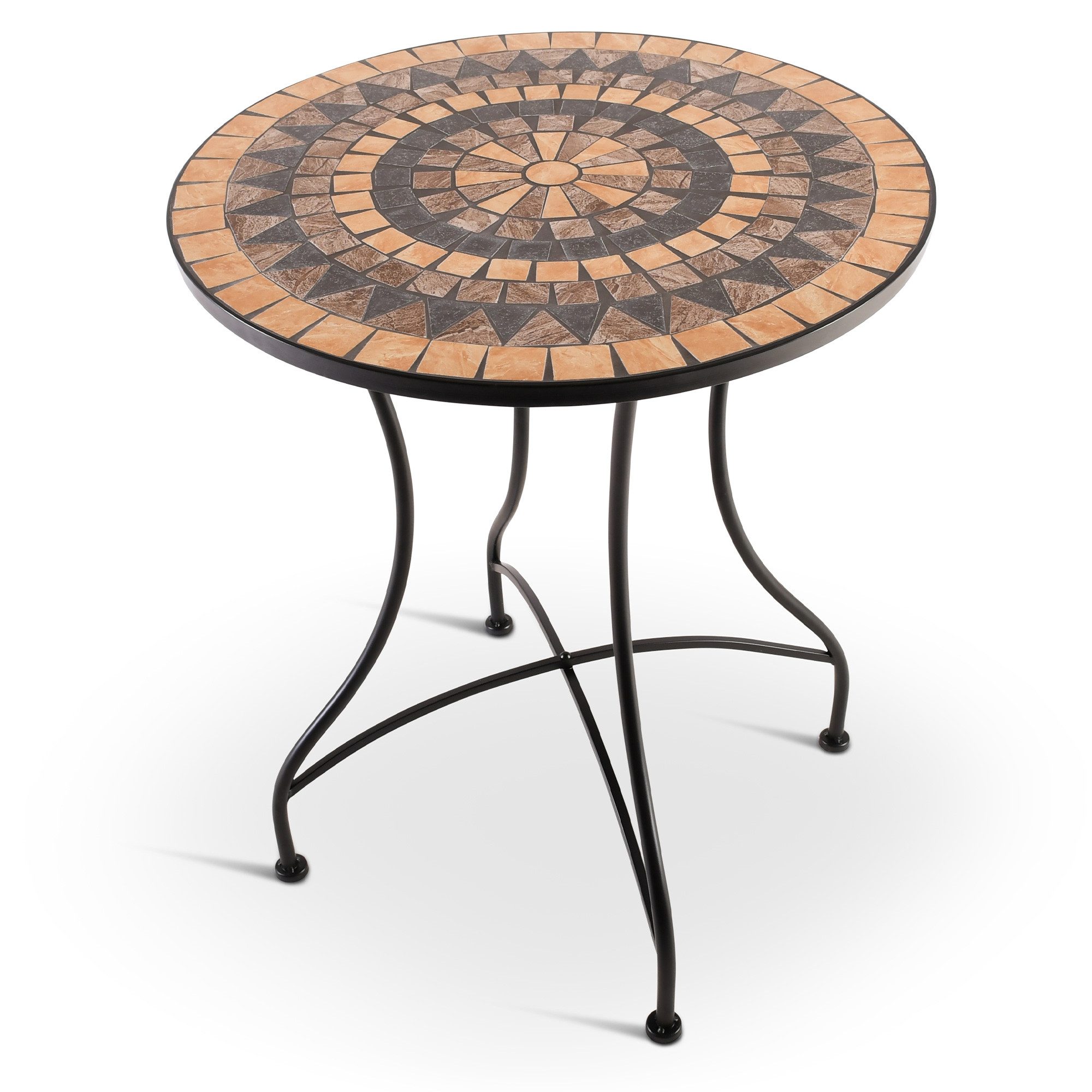 Raburg Gartentisch Mosaiktisch, Balkon- und Terrassentisch, 60 cm Ø, 72 cm günstig online kaufen