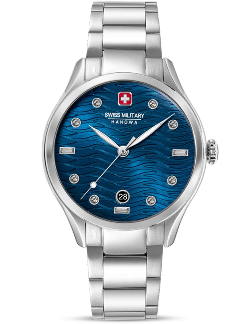 Swiss Military Hanowa Quarzuhr Swiss Military Hanowa SMWLH0005302 Женщинамuhr Manta Lady 38mm 10ATM Swiss Military Hanowa SMWLH0005302 Женщинамuhr Manta Lady 38mm 10ATM