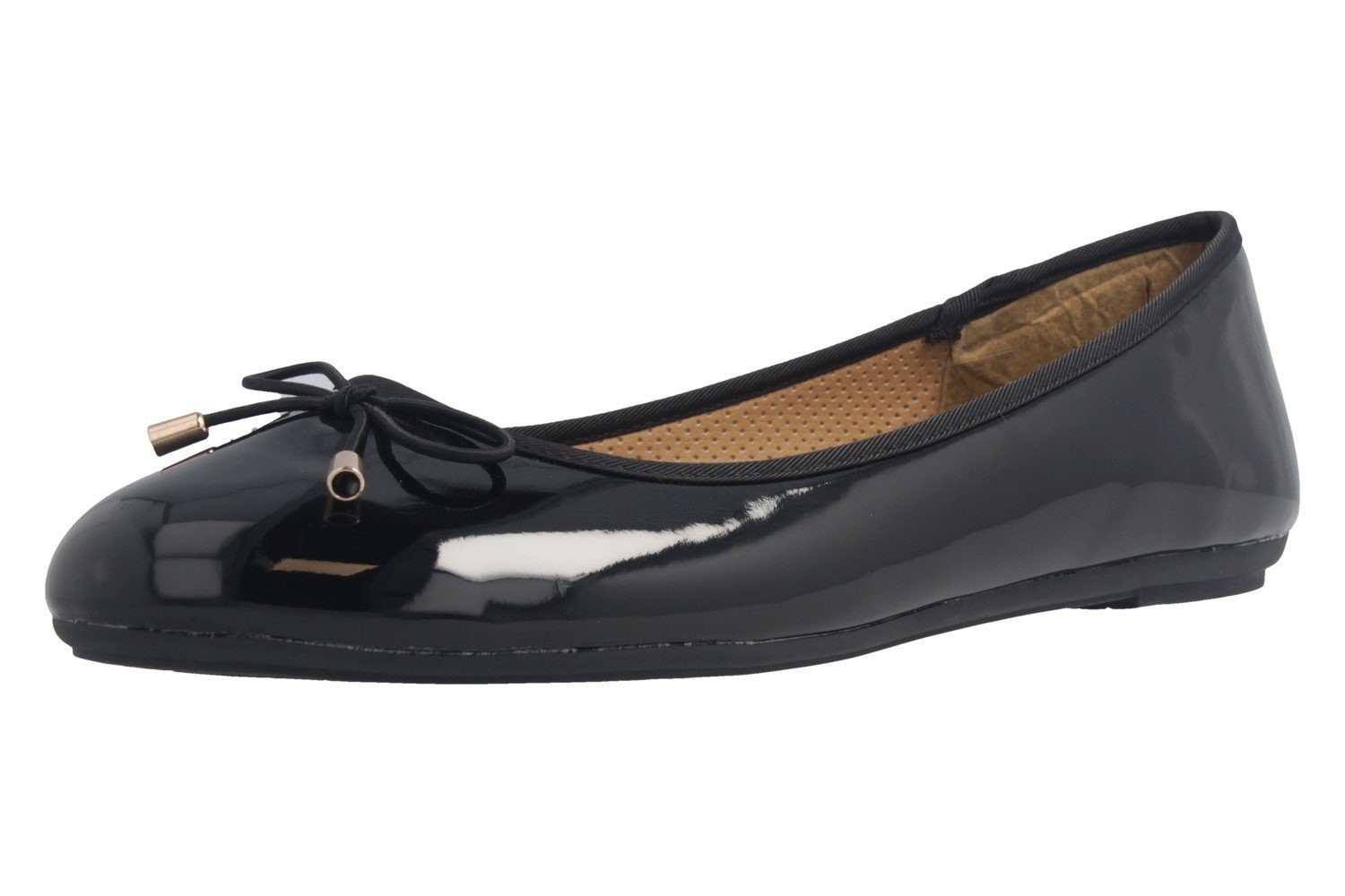 2.514378 Fiona Black Patent Ballerina