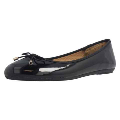 Fitters Footwear 2.514378 Fiona Black Patent Ballerina