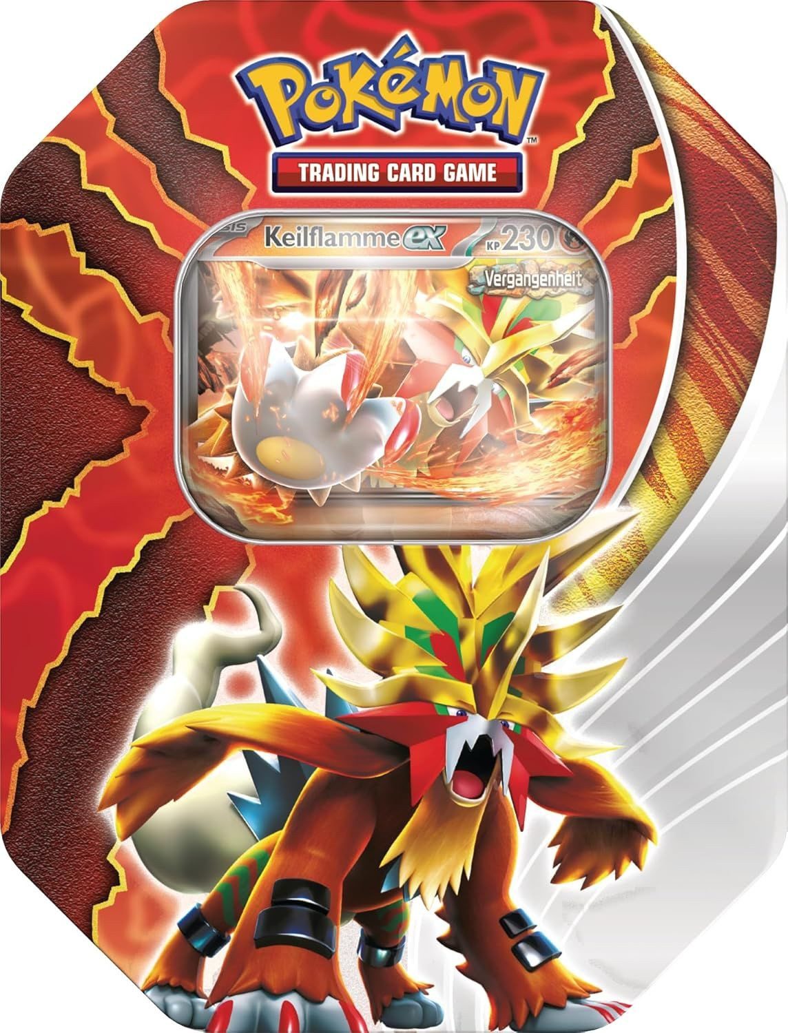POKÉMON Sammelkarte Tin-Box Paradox-Schicksale, Eisenfels-ex
