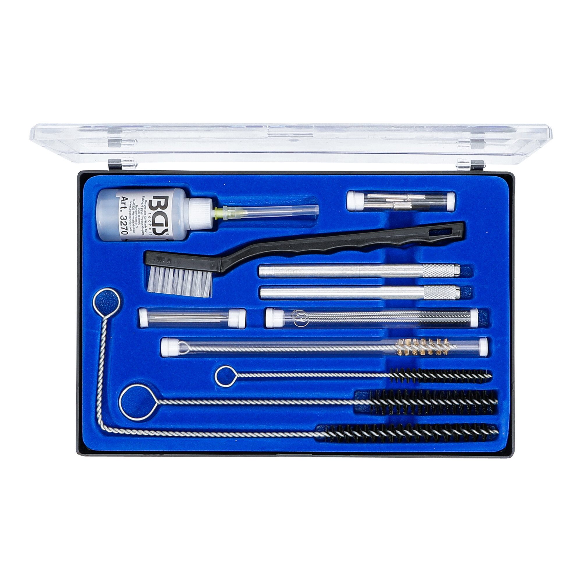 BGS technic Farbsprühpistole BGS Reinigungs-Satz für Farbsprühpistolen, 24-tlg.