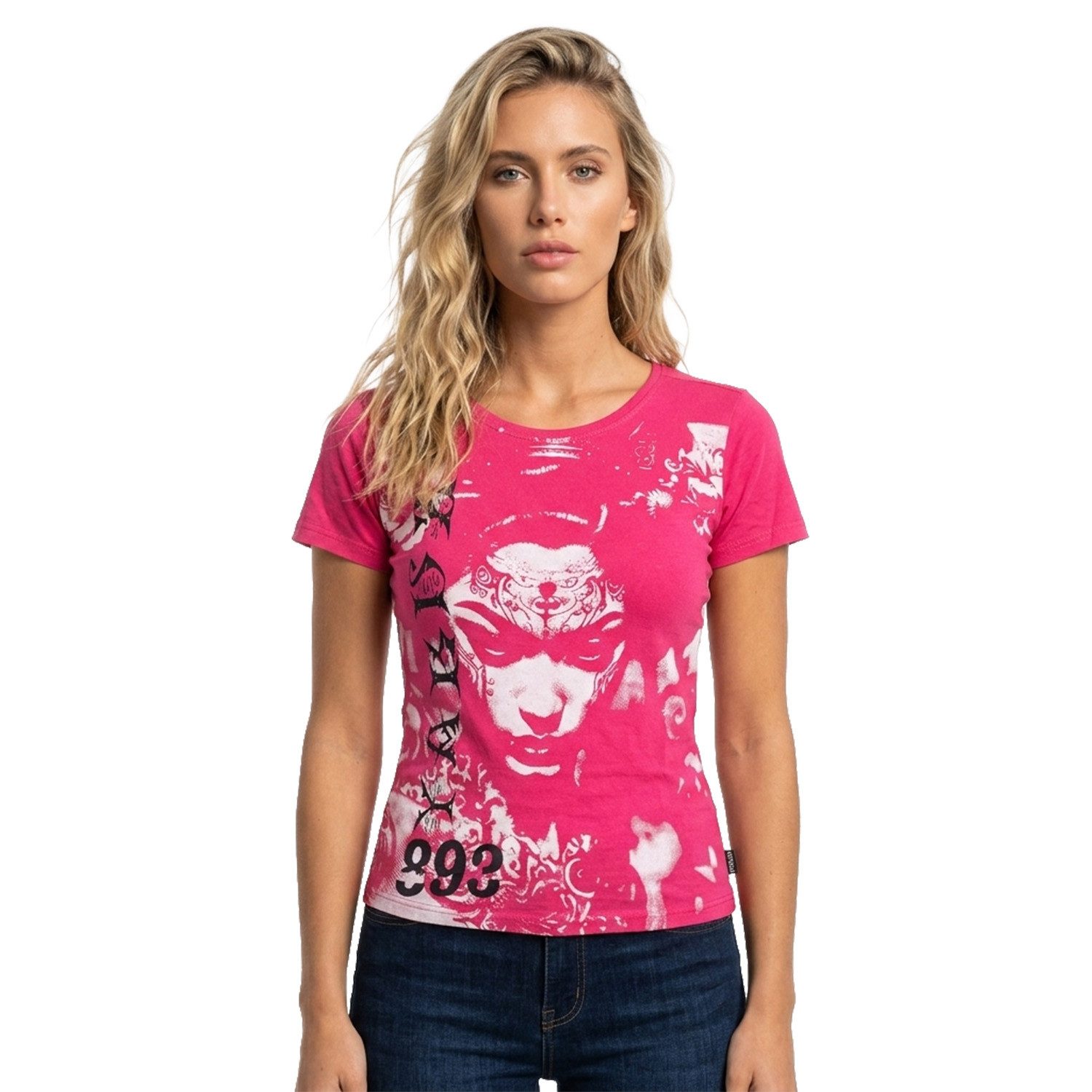 YAKUZA Rundhalsshirt Mystic