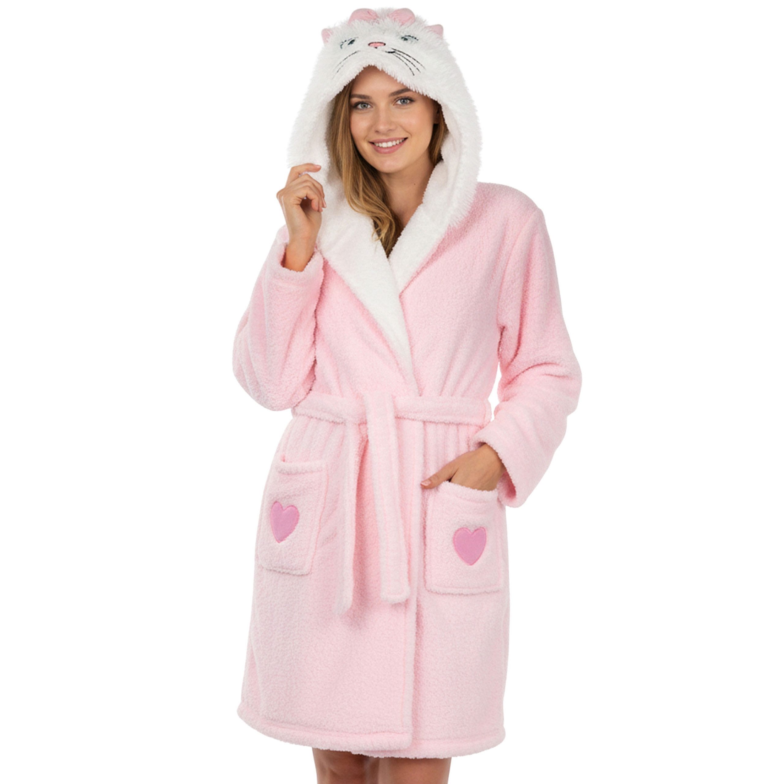 Sarcia.eu Damenbademantel Disney Marie Katze Damen Bademantel, warm, mit Ka günstig online kaufen