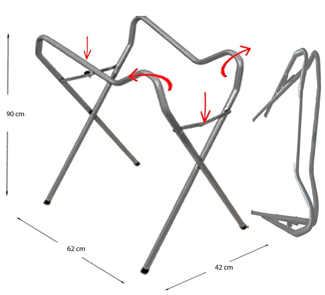 tlg+Ständer), in Gestell Topf, Europe (Made + Aufsatz, Maltex WC Teile Elefant – Sitz, Premium.set SET -Baden, Rosa 4 Ständer Wanne, Babybadewanne Grau 4