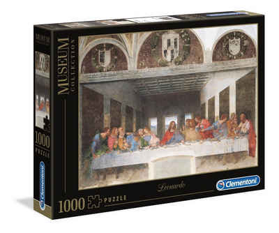 Clementoni® Puzzle »Leonardo The Last Supper Museum Collection«, 1000 Puzzleteile