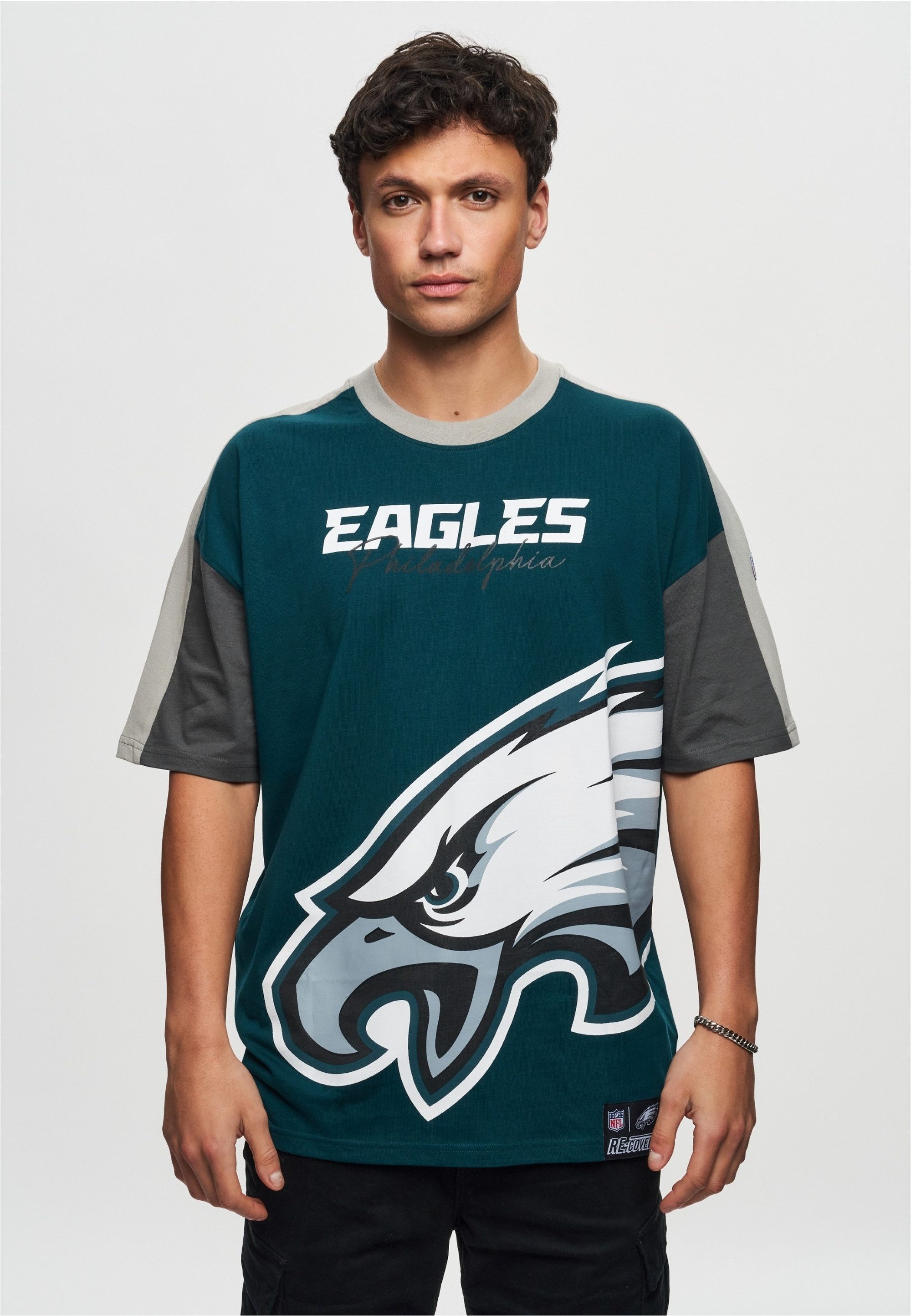 Recovered T-Shirt NFL Eagles Philadelphia Cut and Sew Midnight (1-tlg) für günstig online kaufen
