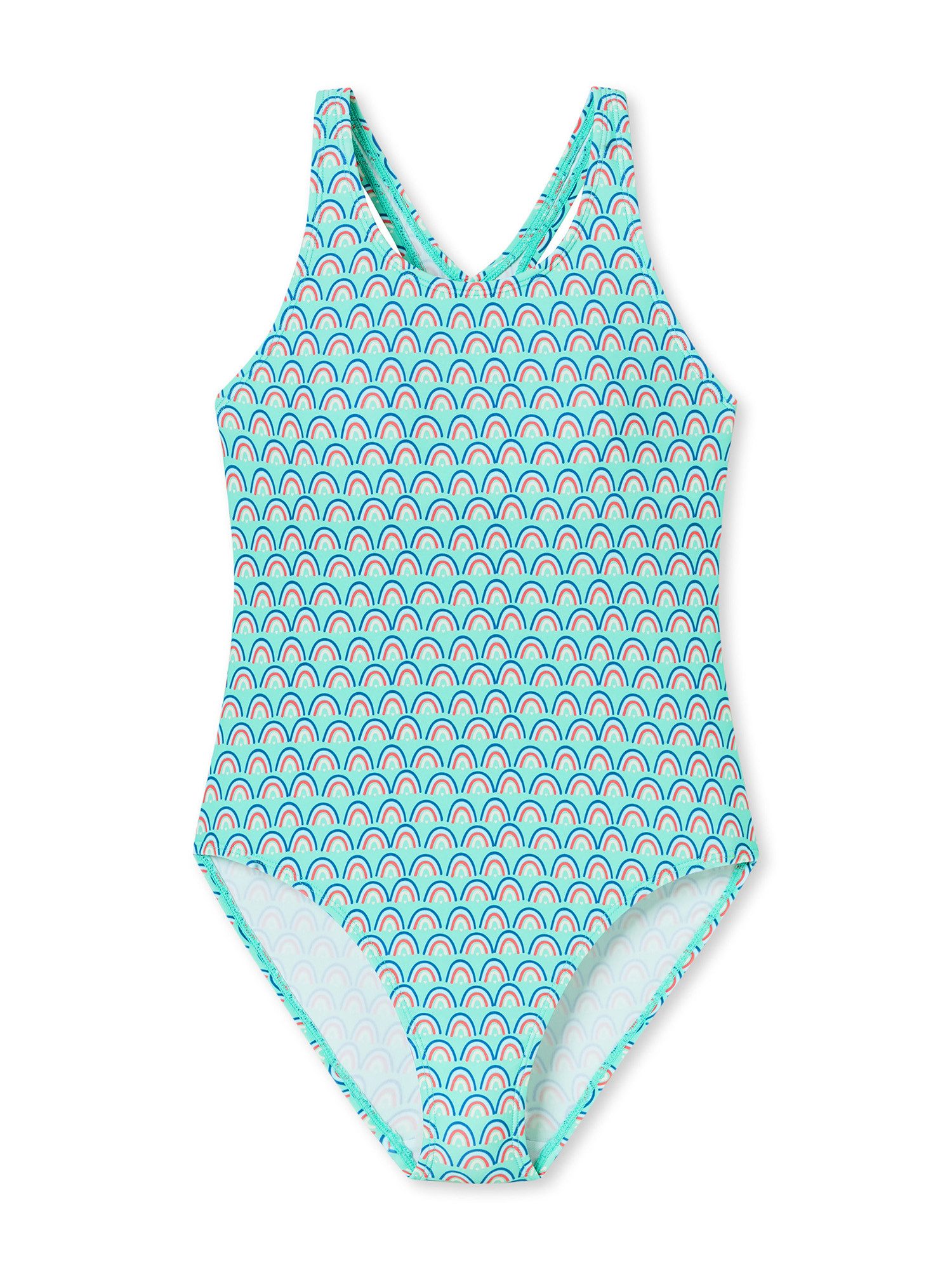 Schiesser Badeanzug Aqua Teens Girls Schwimmanzug, Einteiler, Bademode