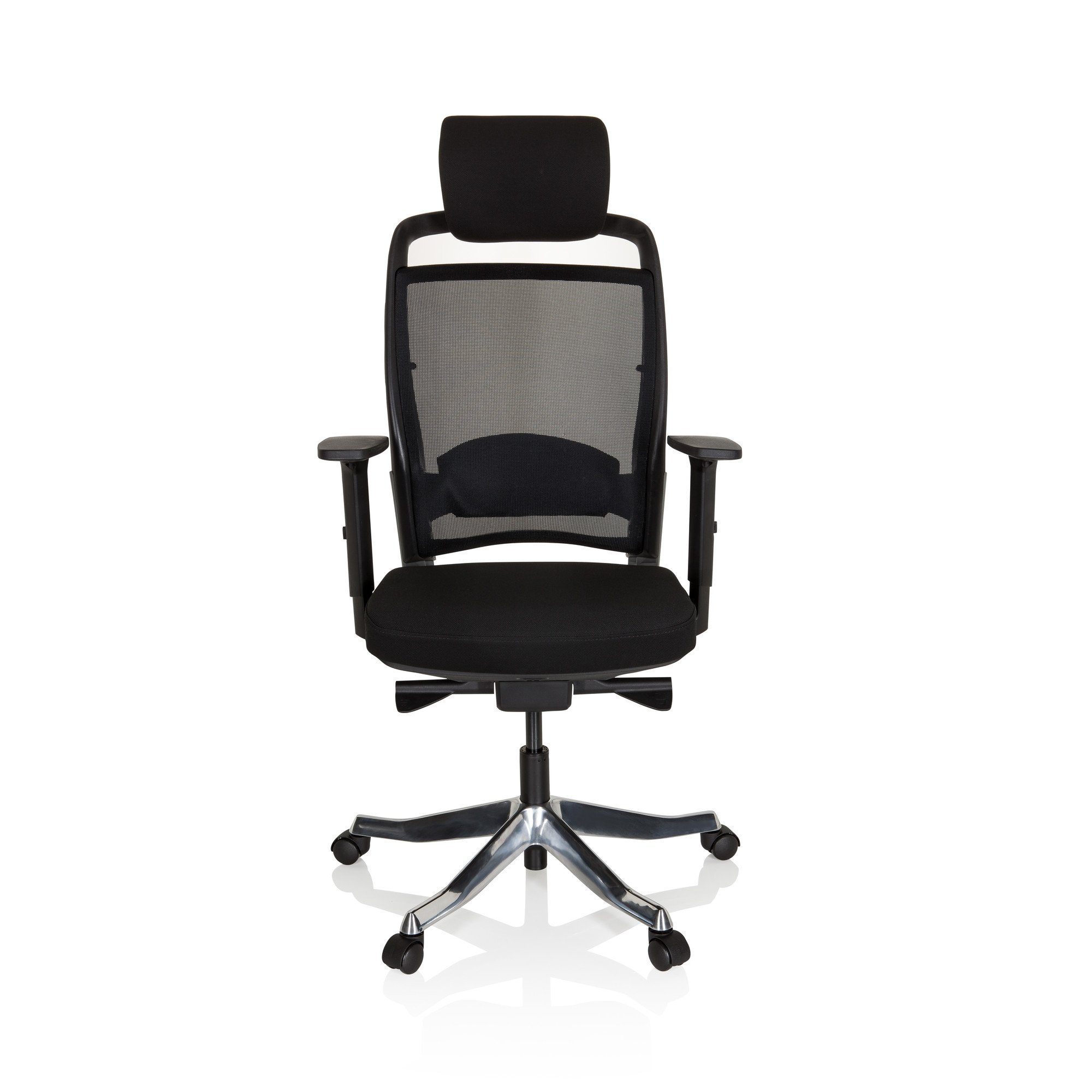 hjh OFFICE Drehstuhl Profi Bürostuhl Schreibtischstuhl Stoff/Netzstoff St), IKAST (1 ergonomisch I
