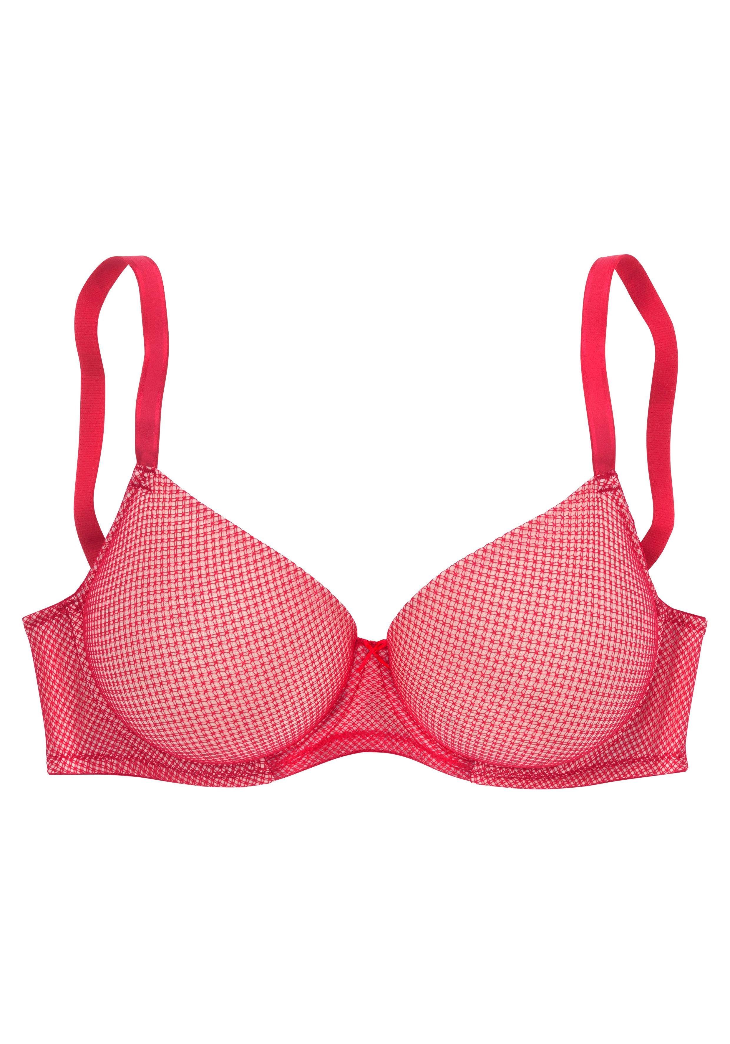 LASCANA Schalen-BH Invisible Pink mit Spacer-Schalen, perfekt unter weißer Kleidung, Sommer – Bild 2 von 5