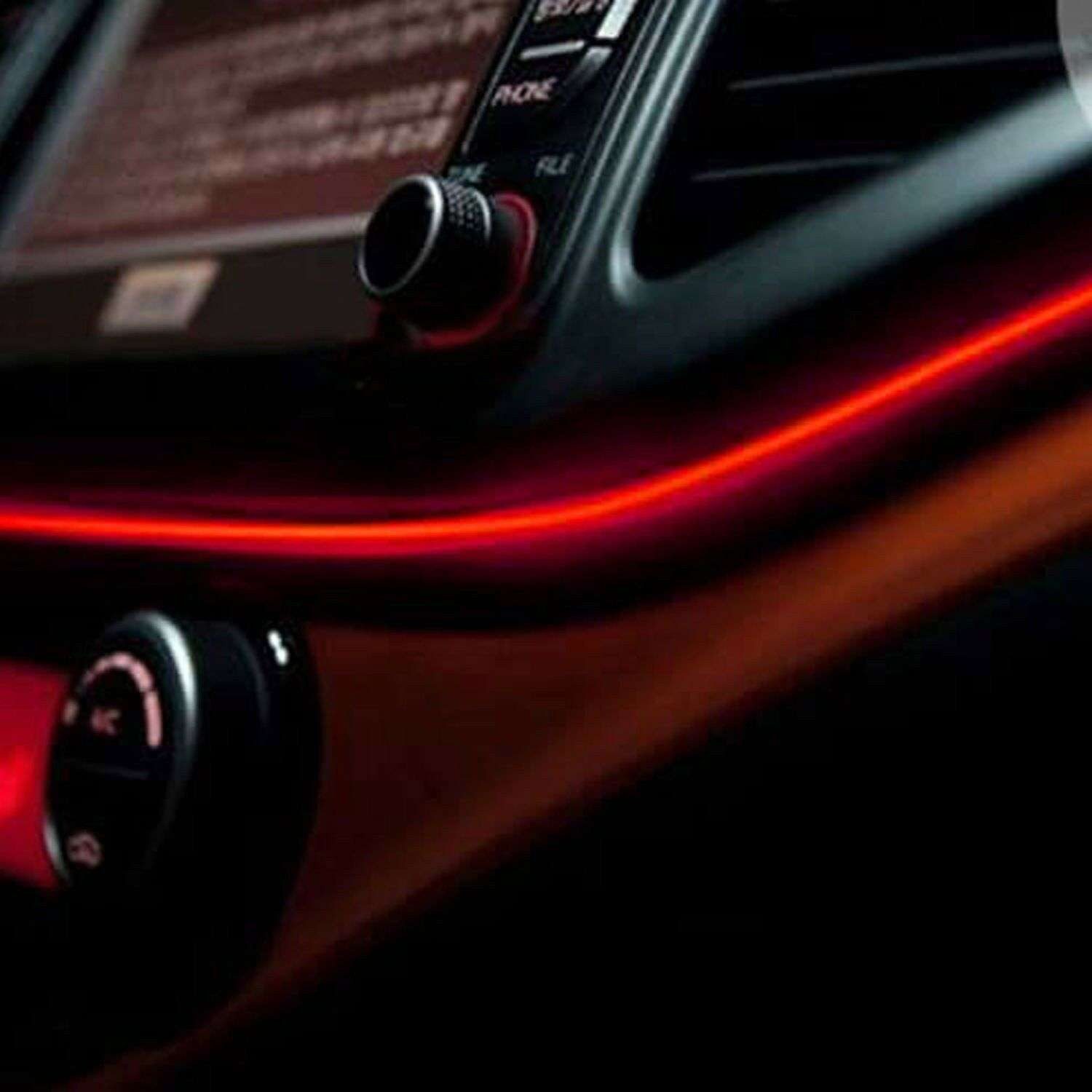 RECAMBO LED-Stripe-Profil Innenraumbeleuchtung Auto, Ambiente Beleuchtung, günstig online kaufen