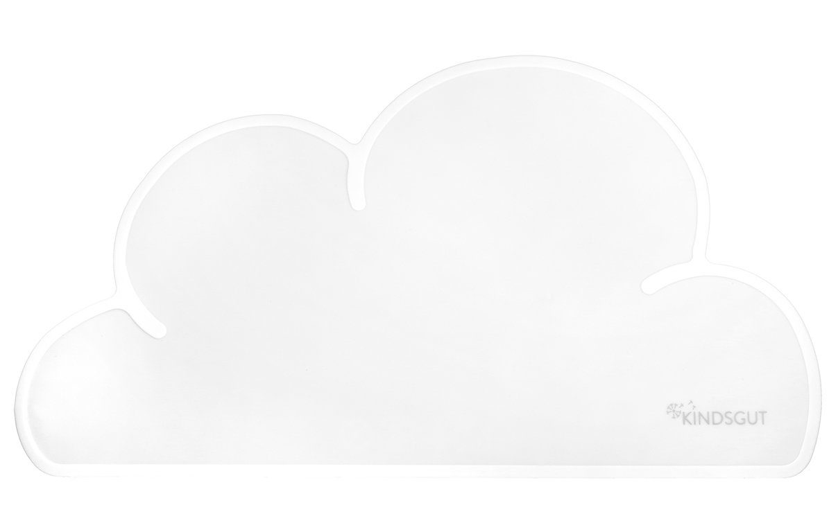 KINDSGUT Platzset Platzdeckchen Wolke, umweltfreundlich, Weiß günstig online kaufen