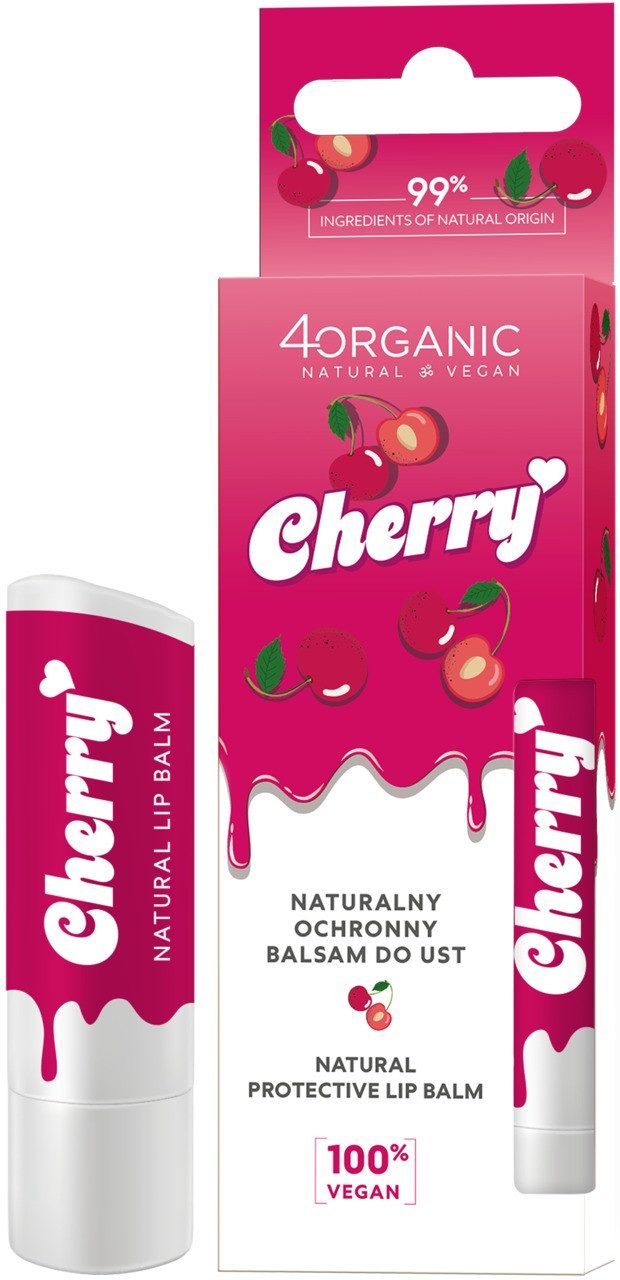 4organic Lippenbalsam Natürlicher Lippenbalsam